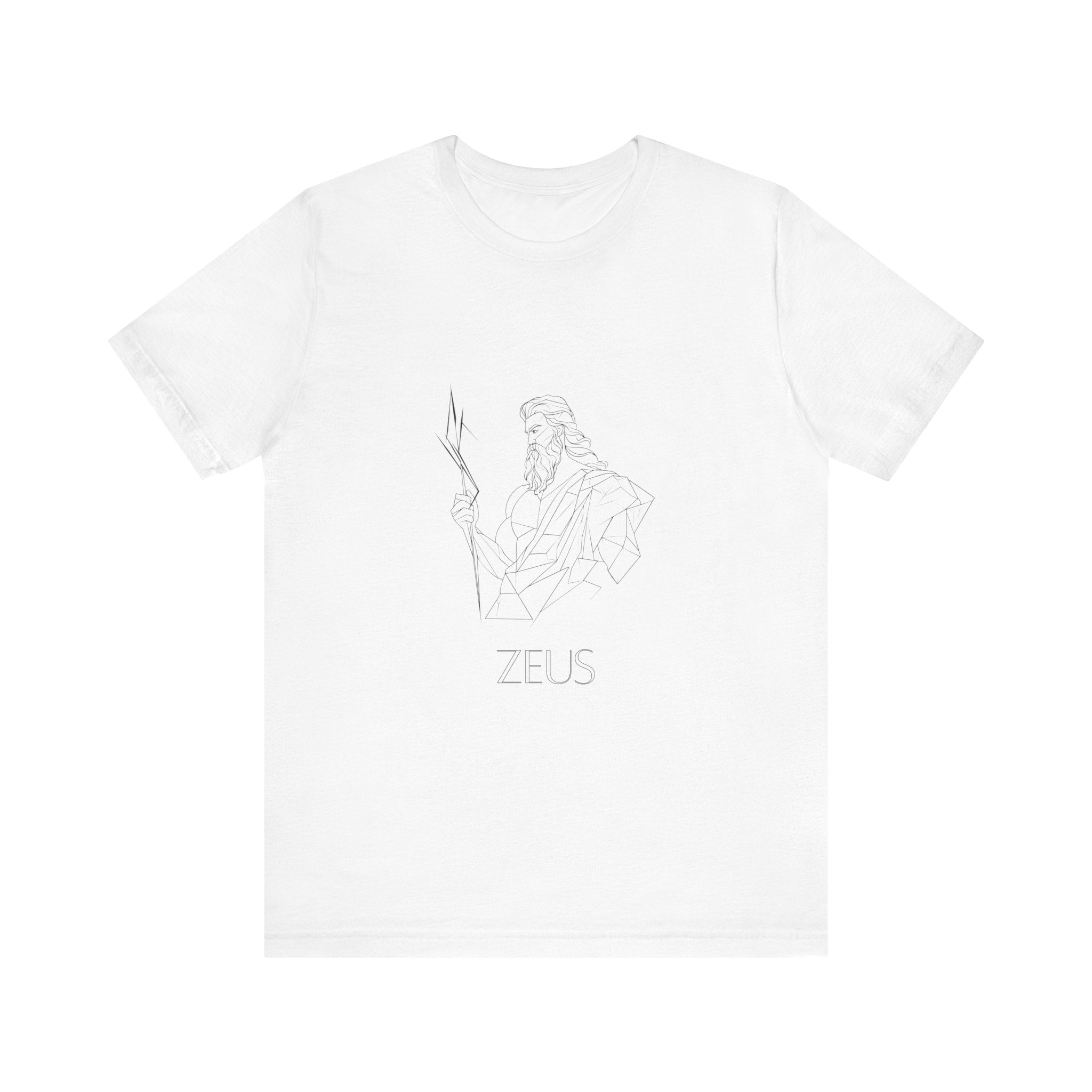 Zeus Greek Mythology design printed on a t-shirt