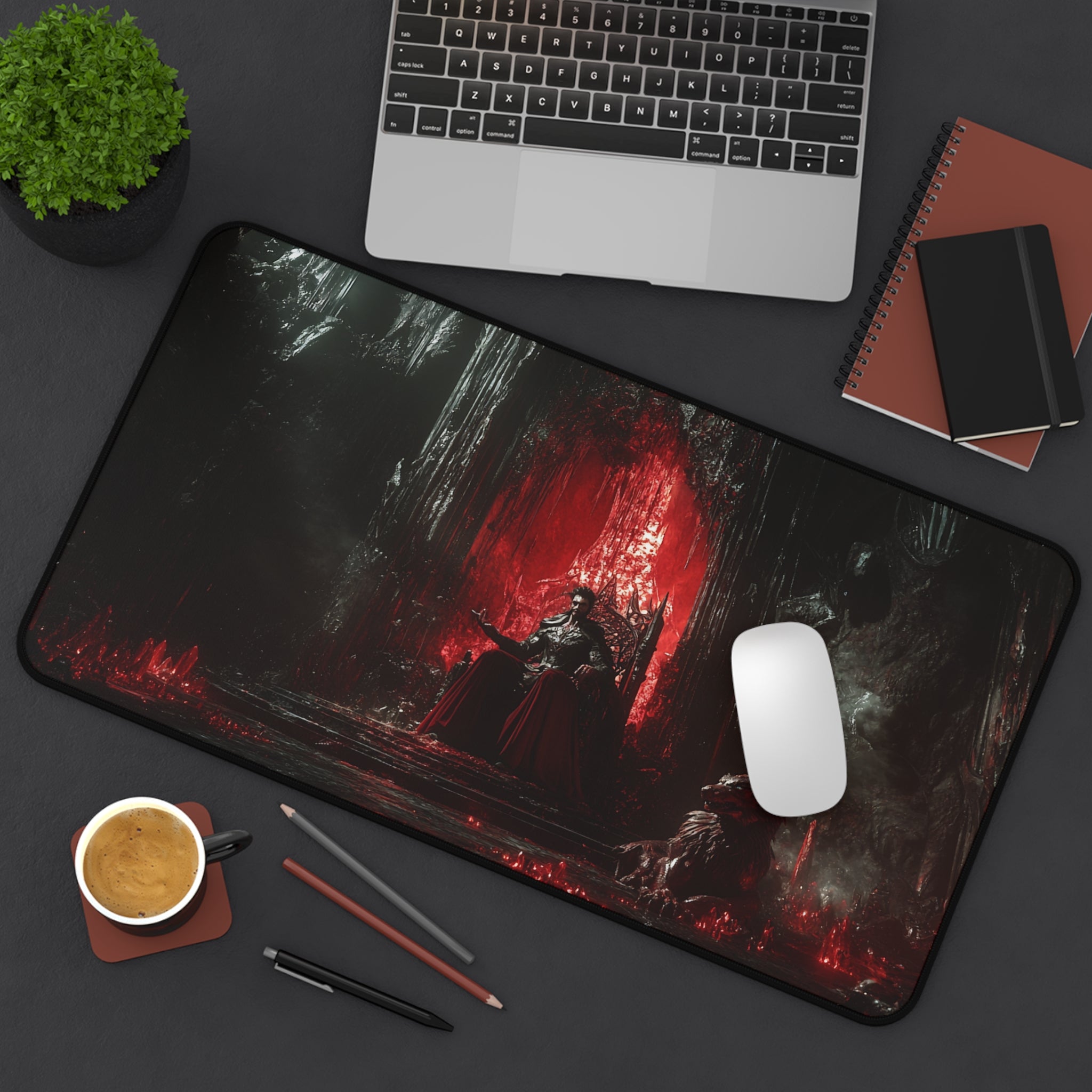 Hades desk mat — full product view