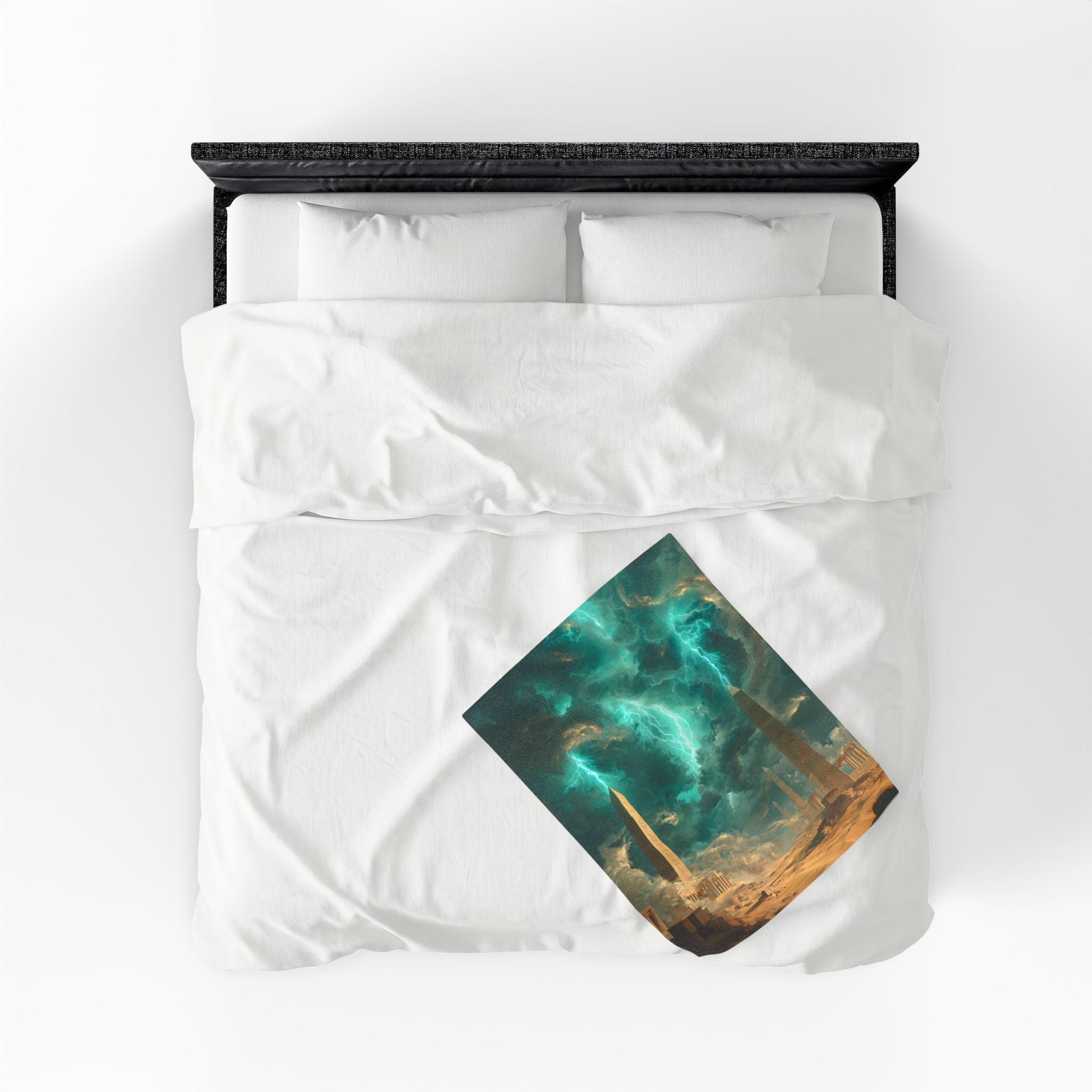 Set plush blanket — lifestyle view