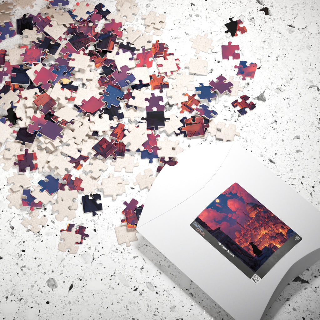 Bastet jigsaw puzzle — shown from another angle