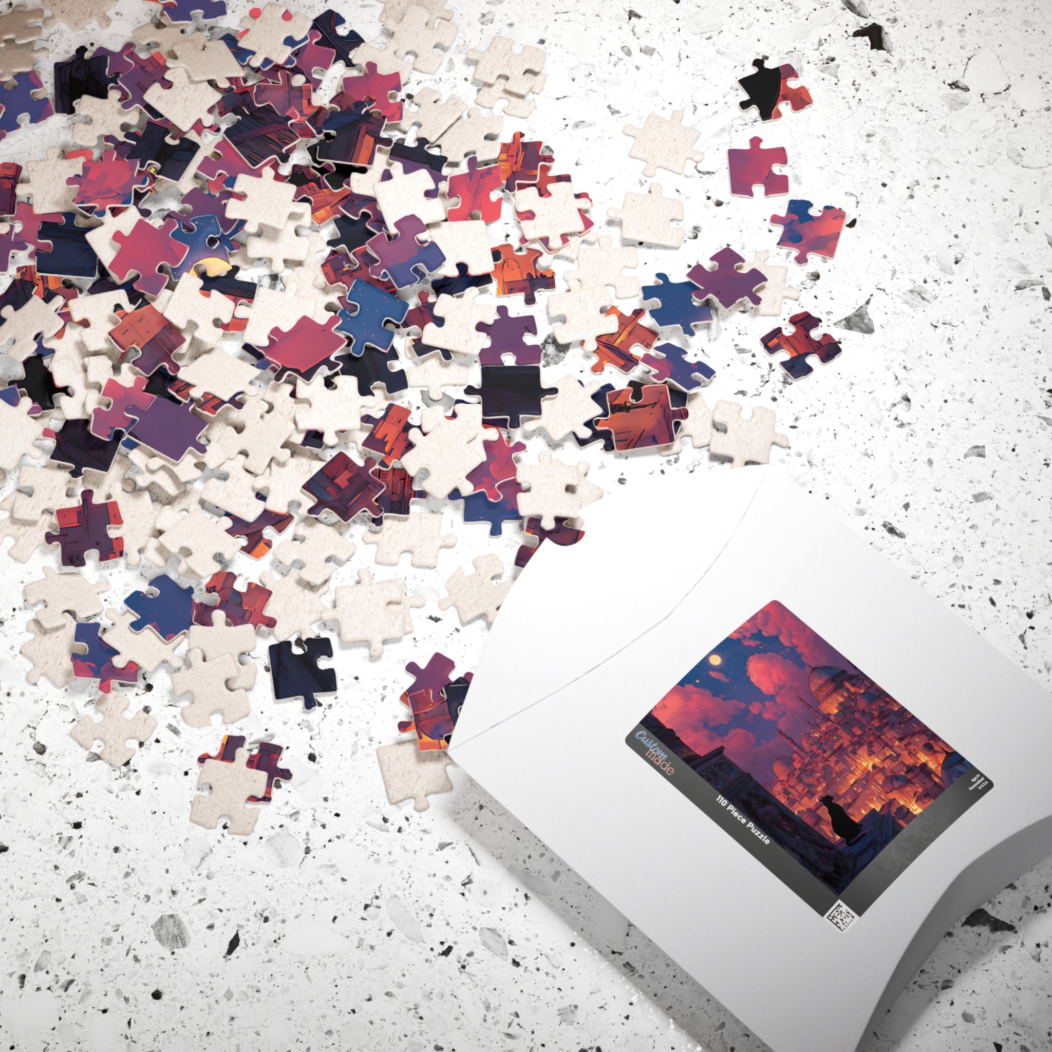 Bastet jigsaw puzzle — shown from another angle