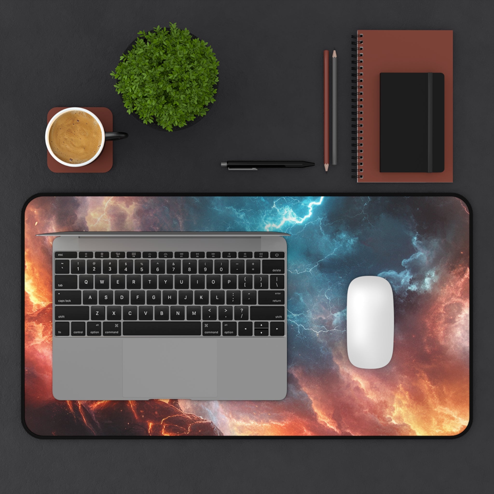 Zeus desk mat — full product view