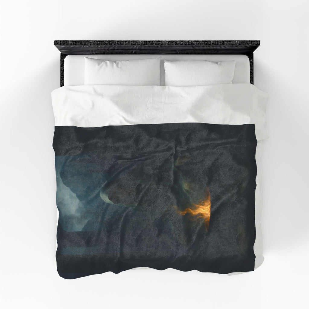 Hecate plush blanket — lifestyle view