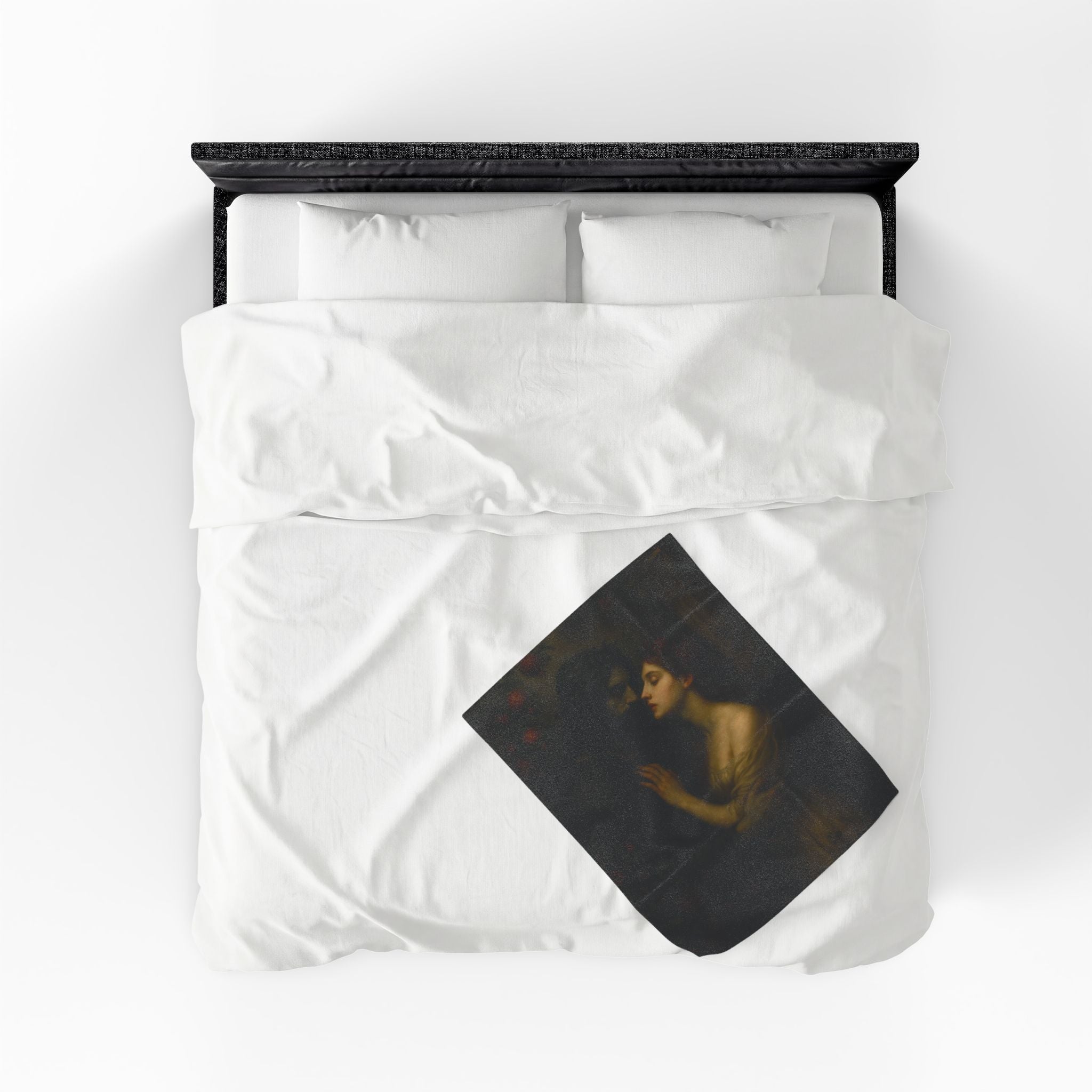 Hades & Persephone plush blanket — full product view
