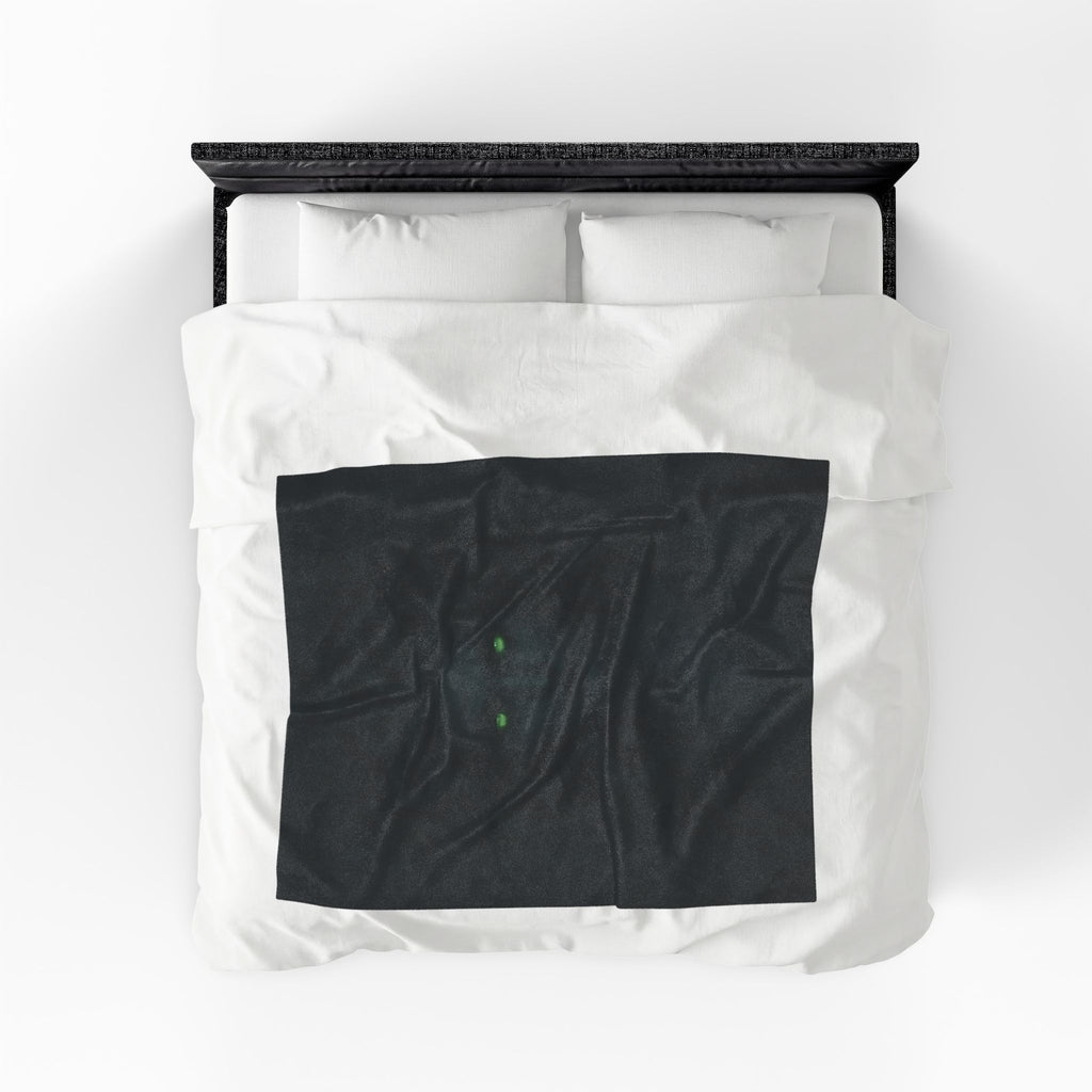 Medusa plush blanket — design detail