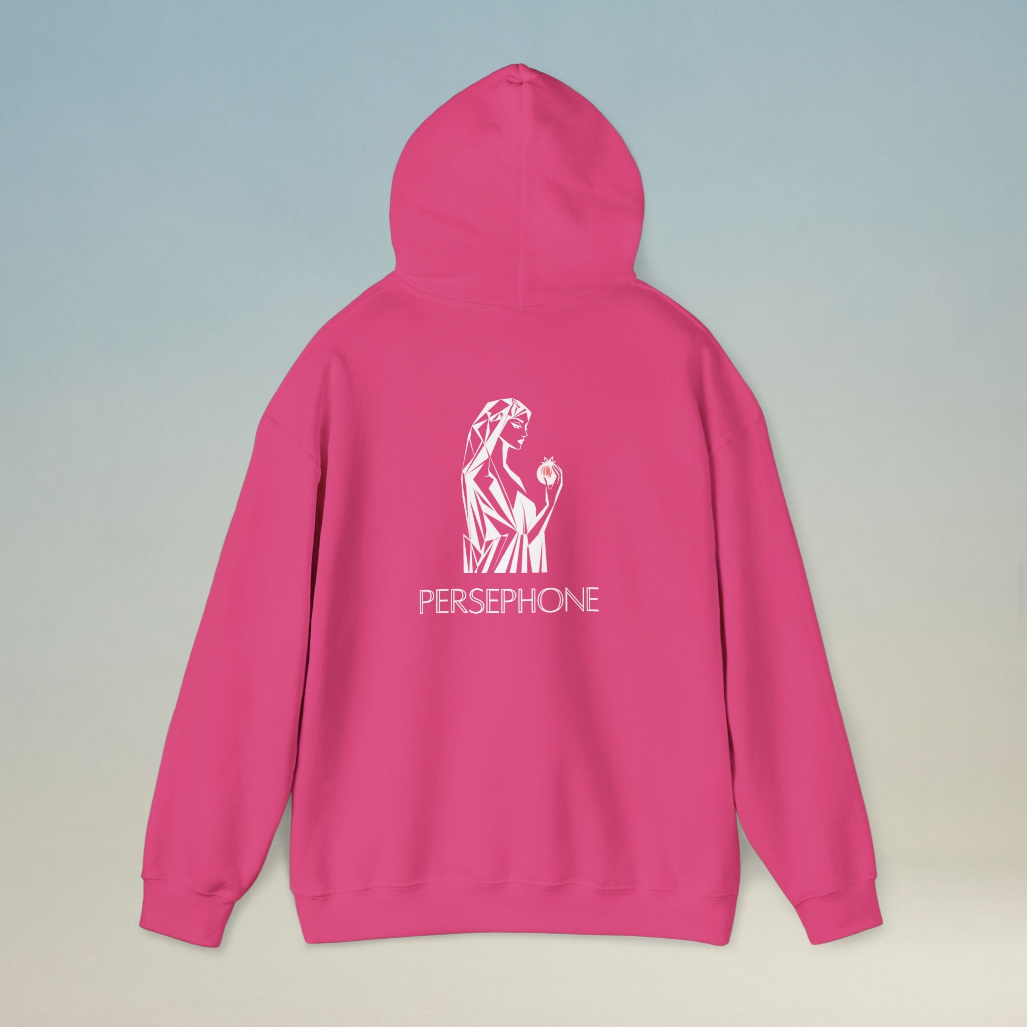 Persephone hoodie — shown in a styled setting