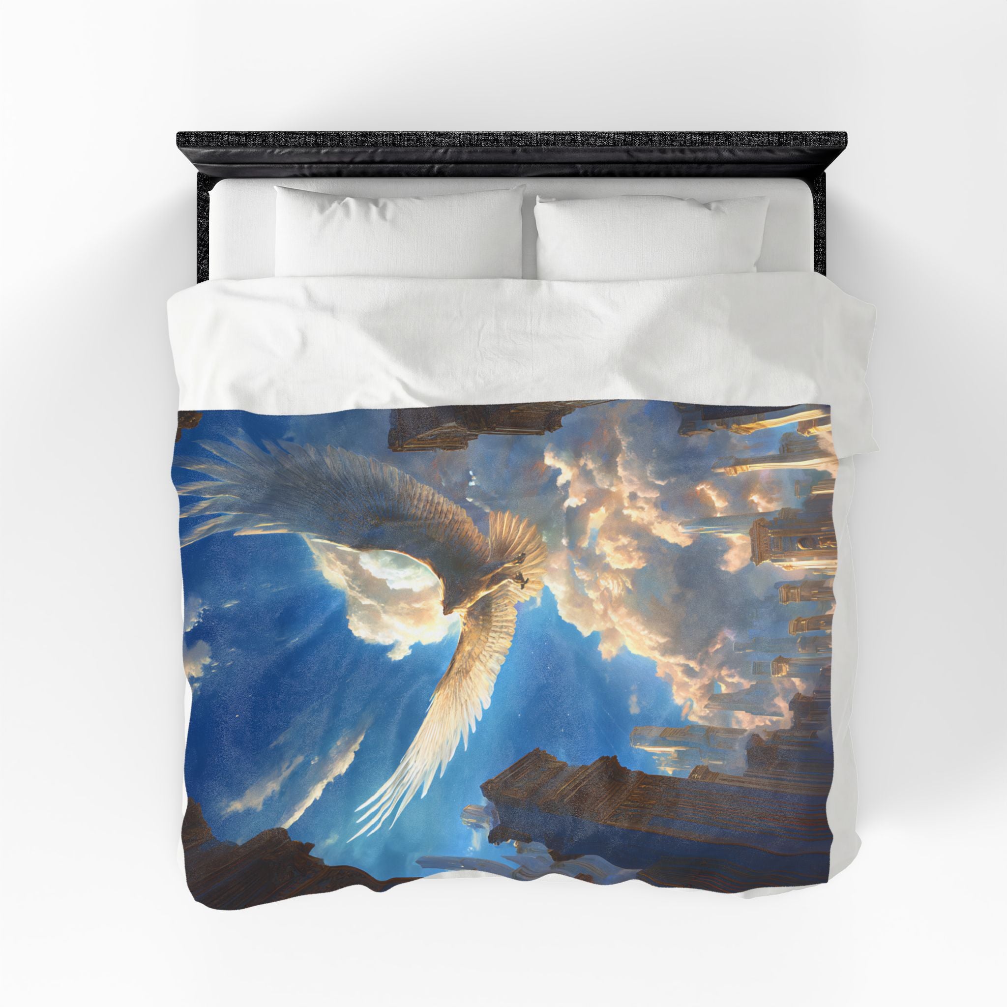 Horus plush blanket — full product view