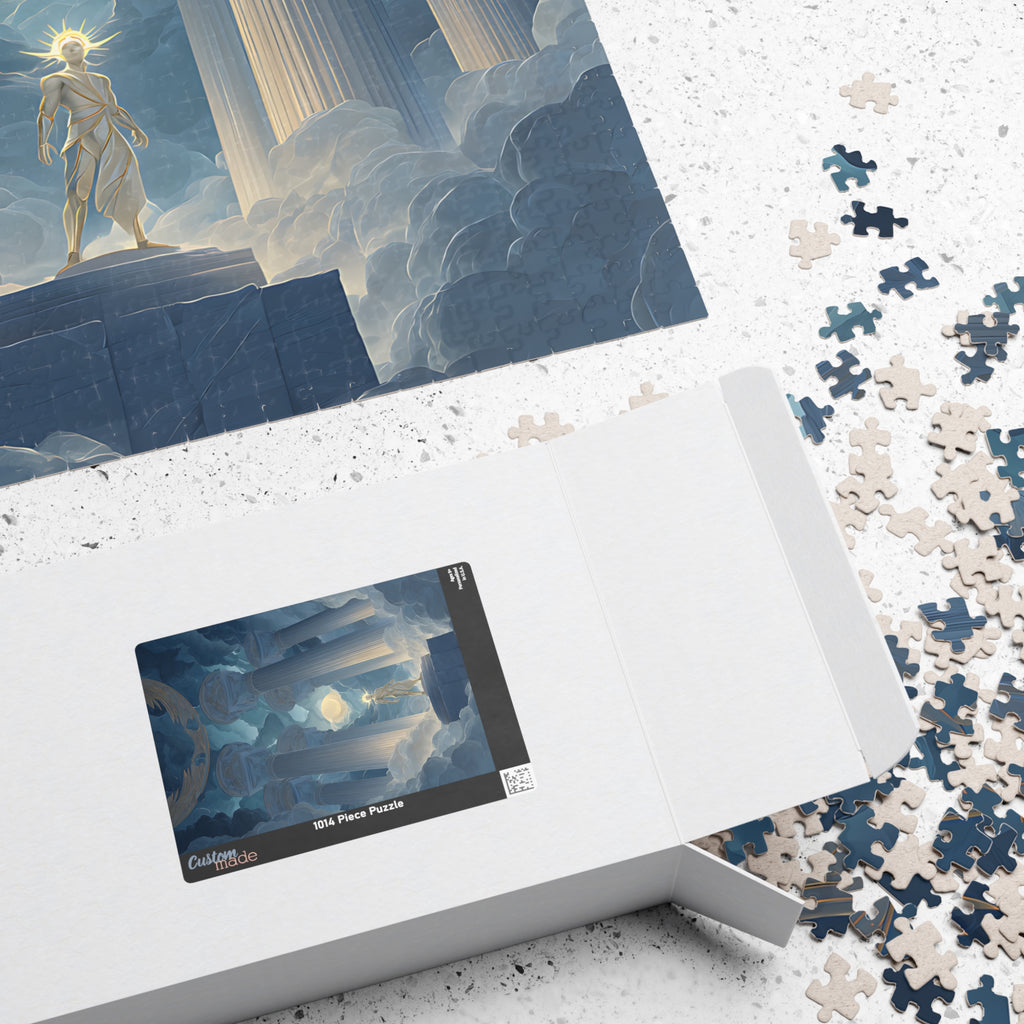 Thoth jigsaw puzzle — design detail