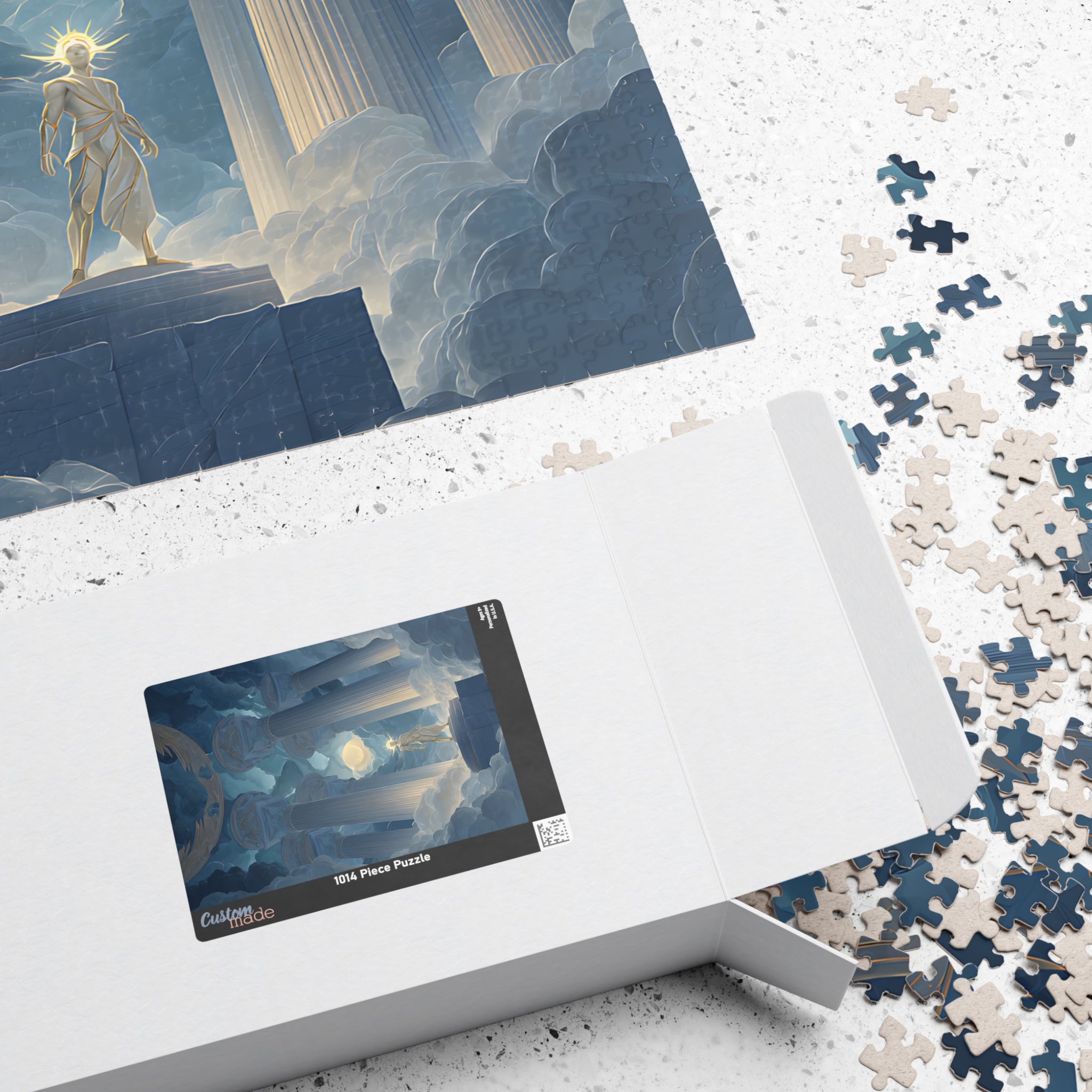 Thoth jigsaw puzzle — design detail