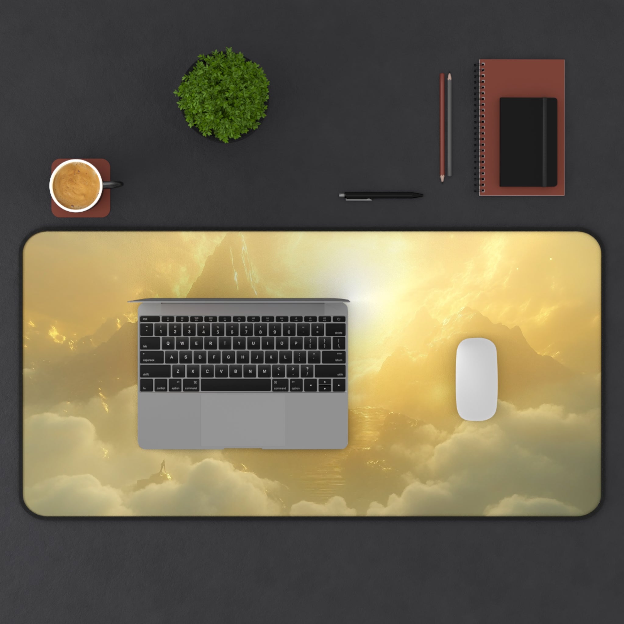 Mount Olympus desk mat — shown from another angle