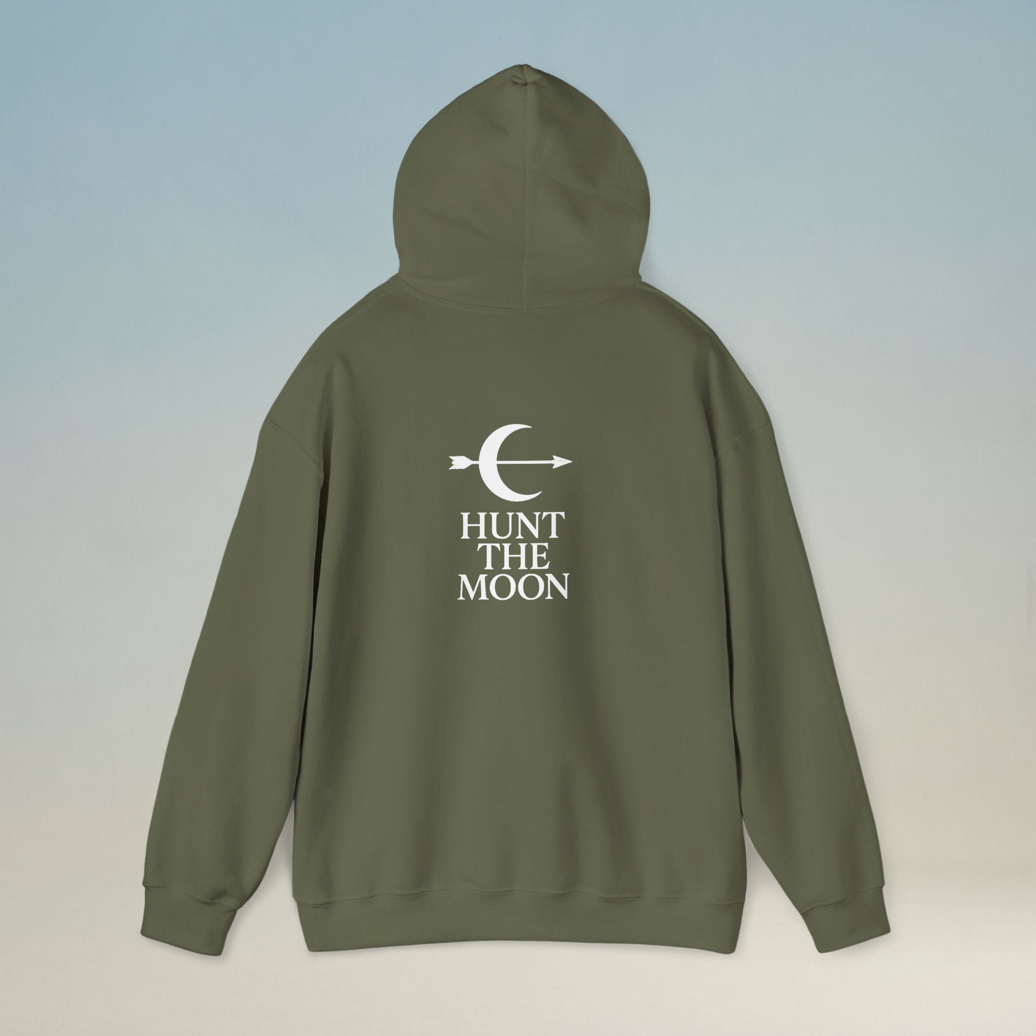 Artemis hoodie — close-up of the printed artwork