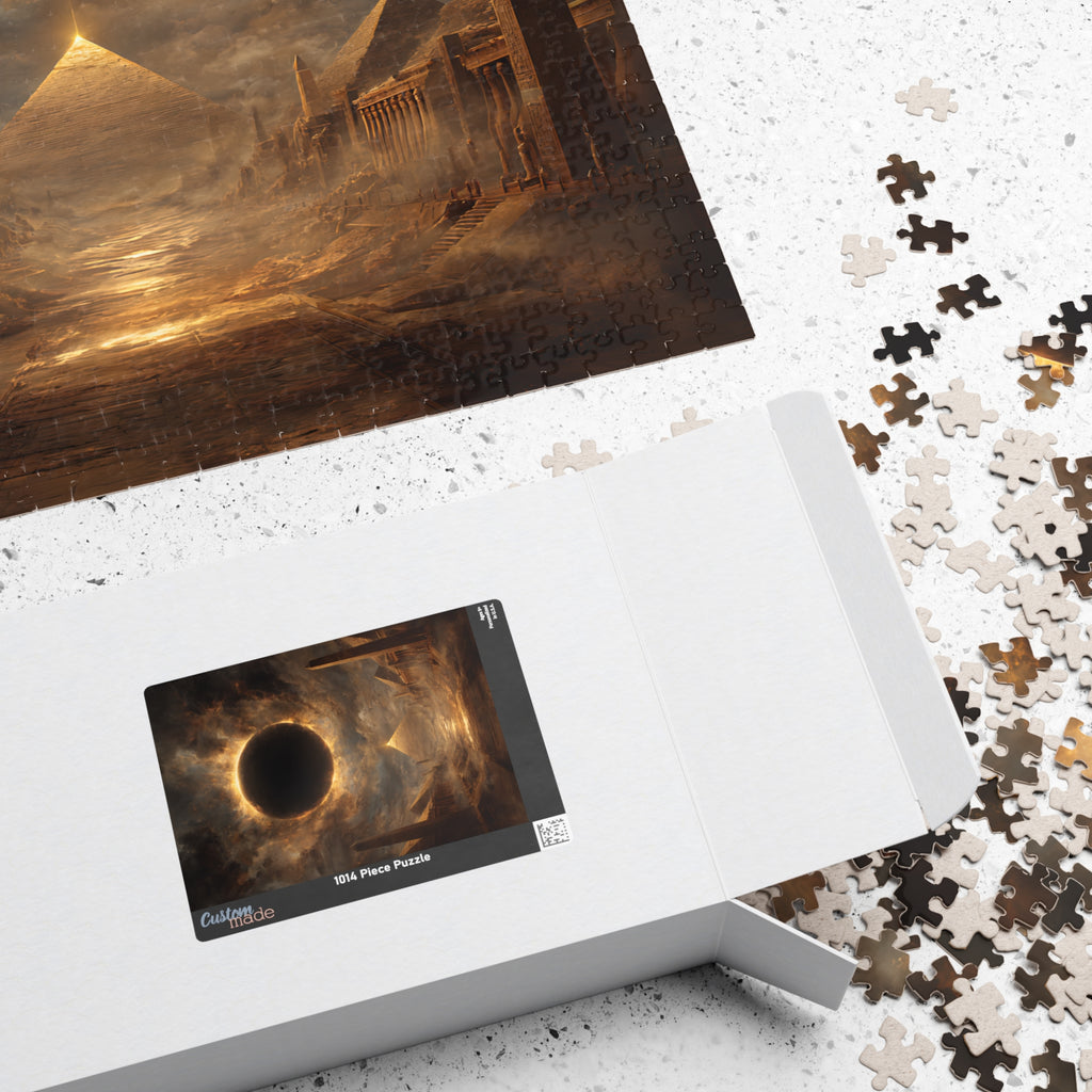 Ra jigsaw puzzle — close-up of the printed artwork