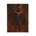 Ares plush blanket — shown from another angle