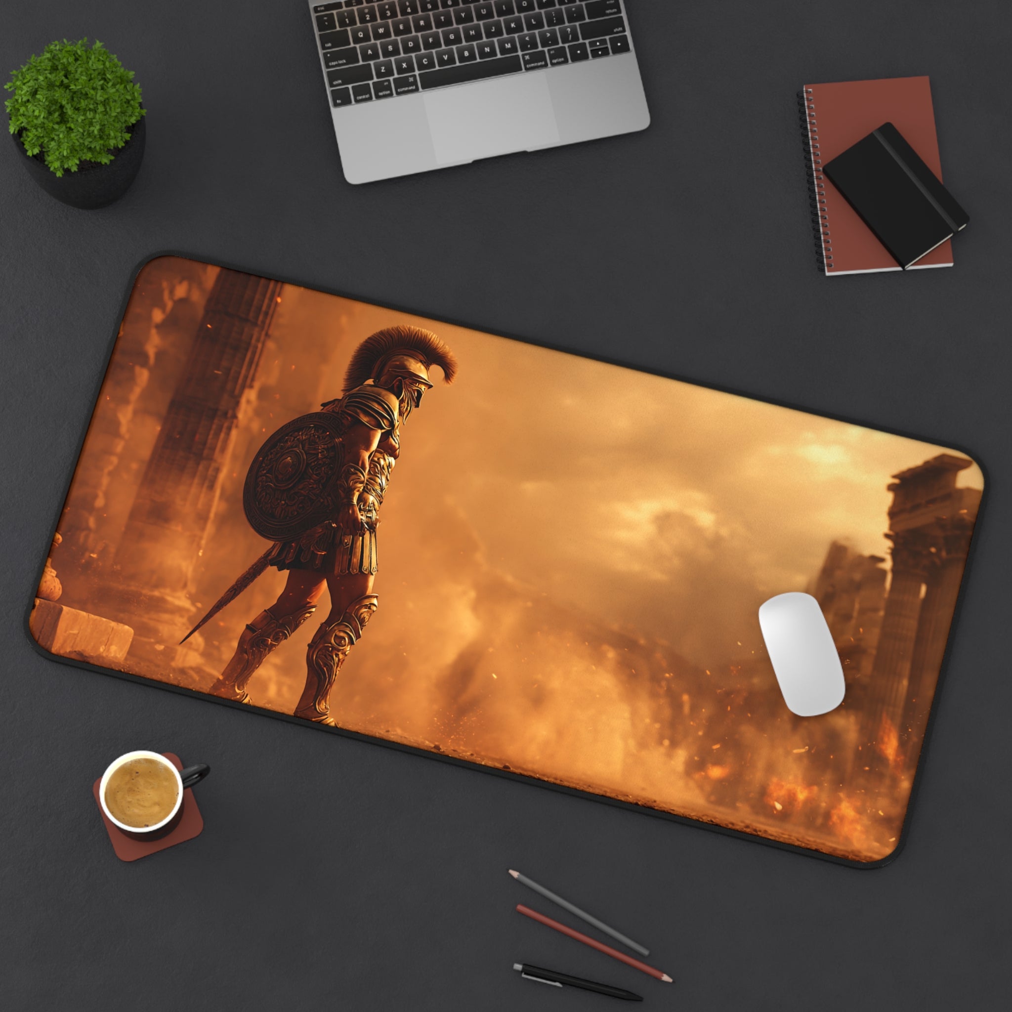 Ares desk mat — lifestyle view