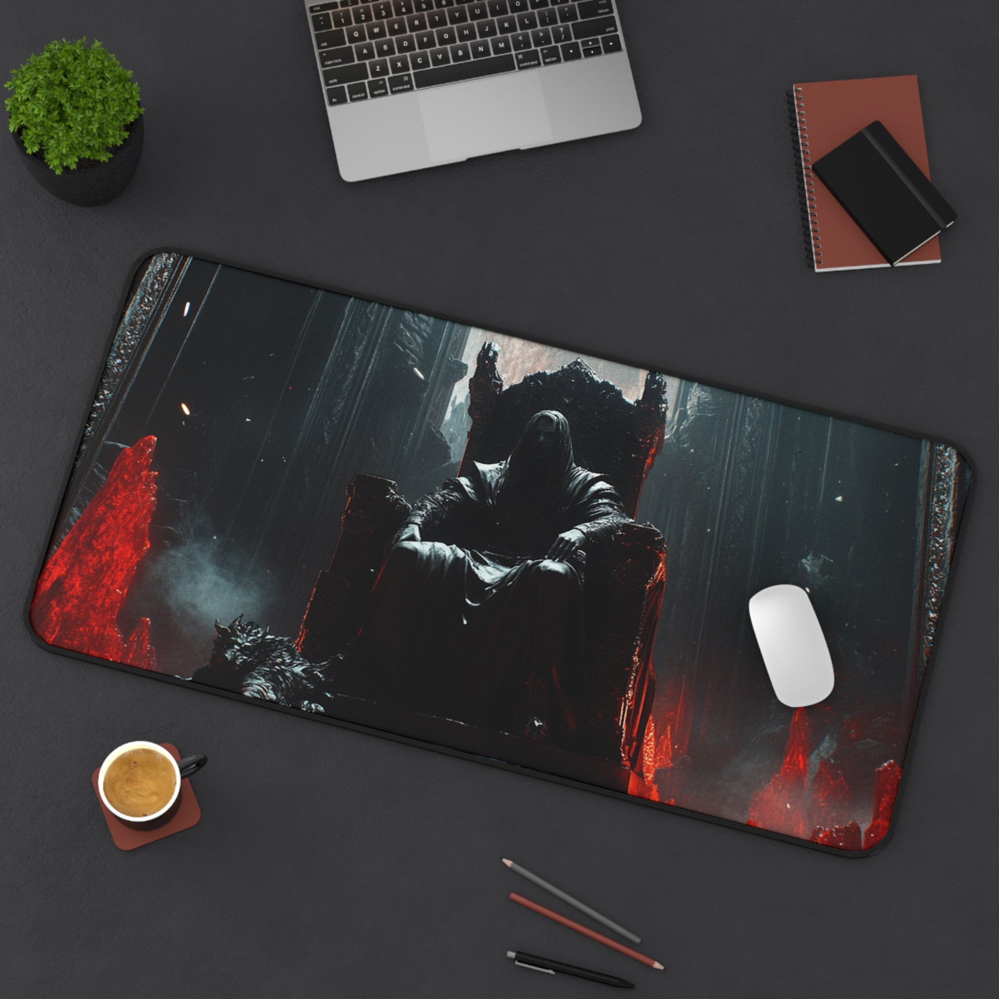 Hades desk mat — shown from another angle