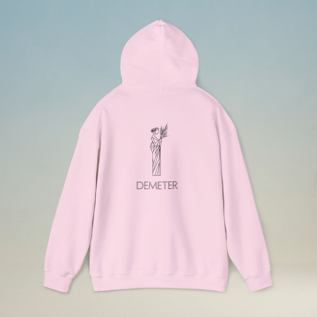 Demeter hoodie — lifestyle view