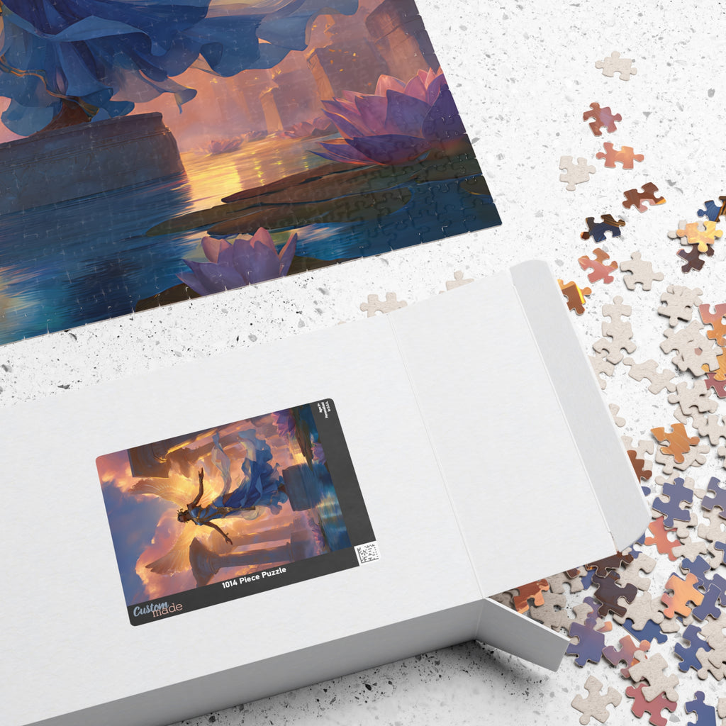Isis jigsaw puzzle — shown in a styled setting