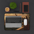 Athena desk mat — shown in a styled setting