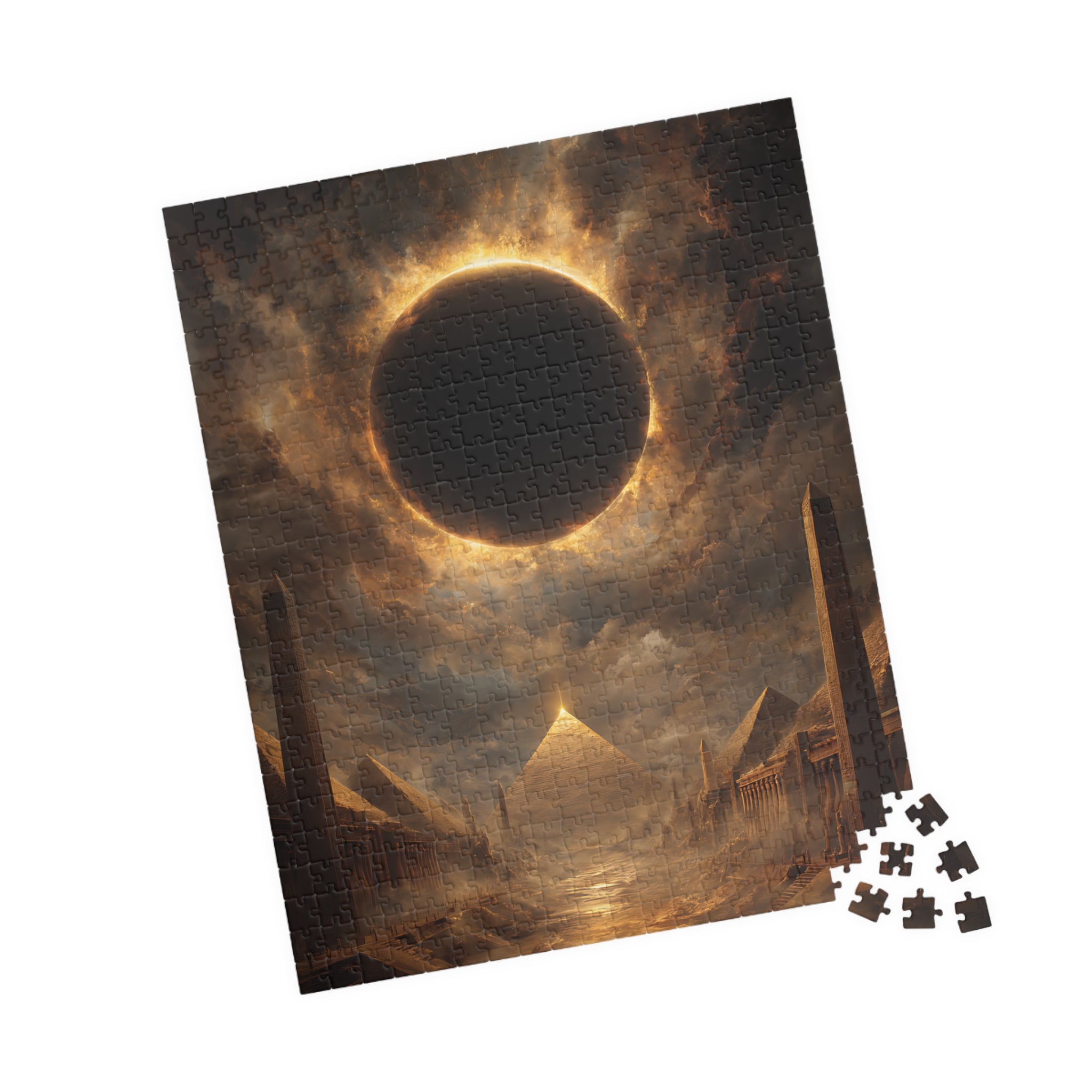 Ra jigsaw puzzle — shown from another angle