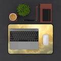 Mount Olympus desk mat — shown in a styled setting