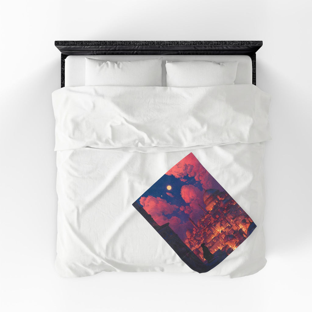 Bastet plush blanket — design detail