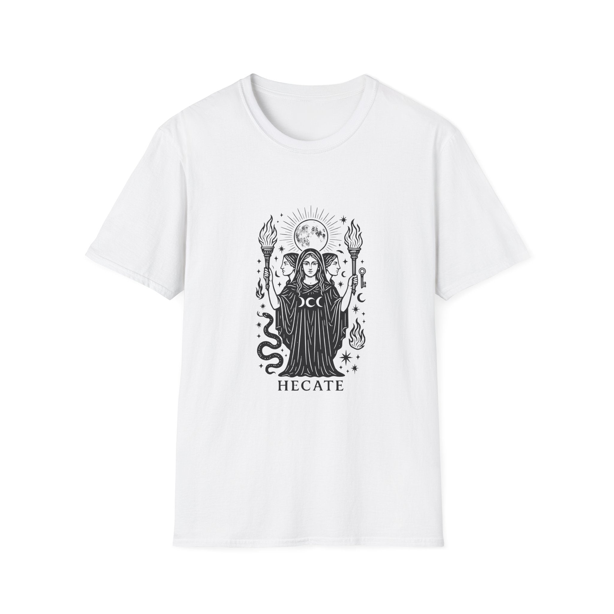 Hecate Greek Mythology design printed on a t-shirt