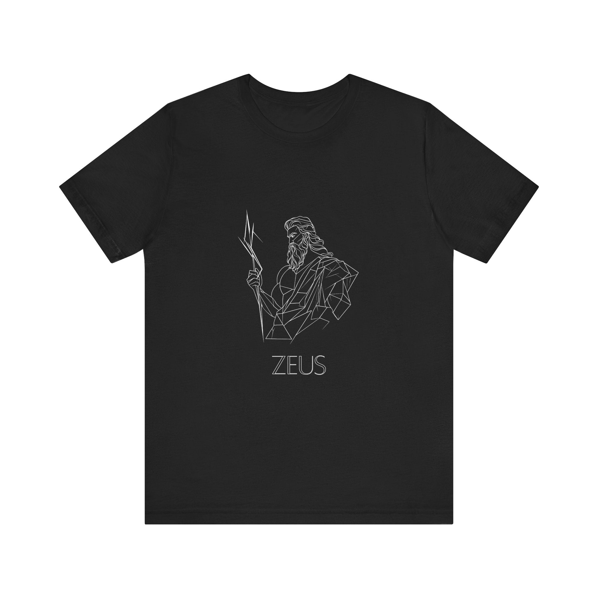 Zeus t-shirt — shown in a styled setting