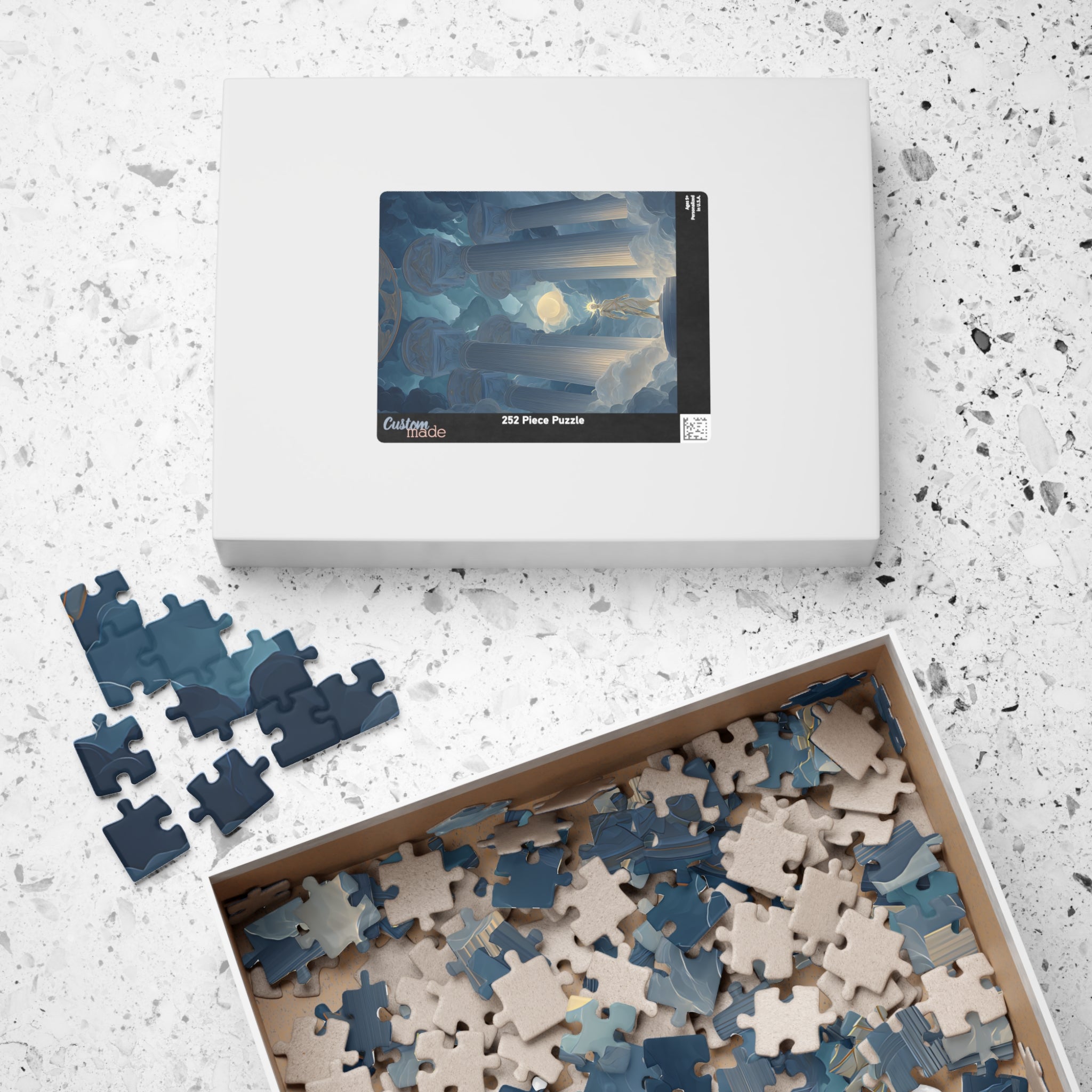 Thoth jigsaw puzzle — shown from another angle