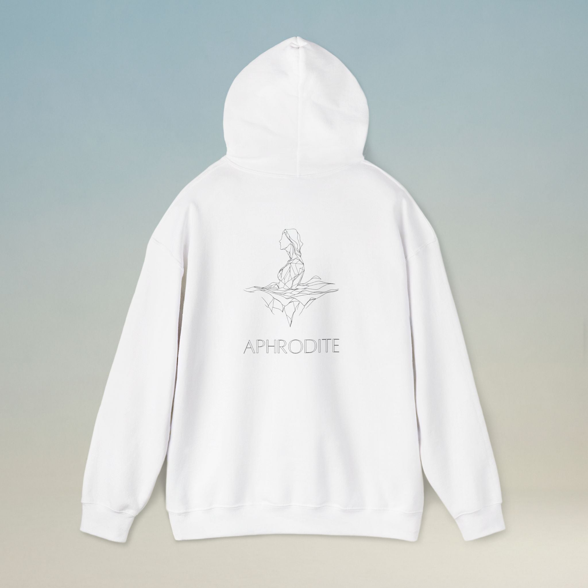 Aphrodite Greek Mythology design printed on a hoodie