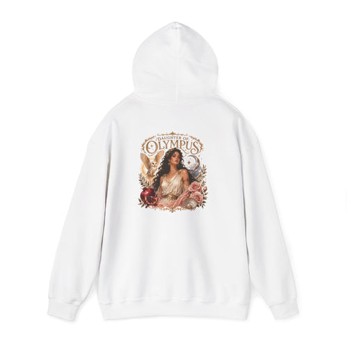 Mount Olympus Greek Mythology design printed on a hoodie