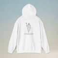 Poseidon Greek Mythology design printed on a hoodie