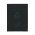 Medusa Greek Mythology design printed on a plush blanket