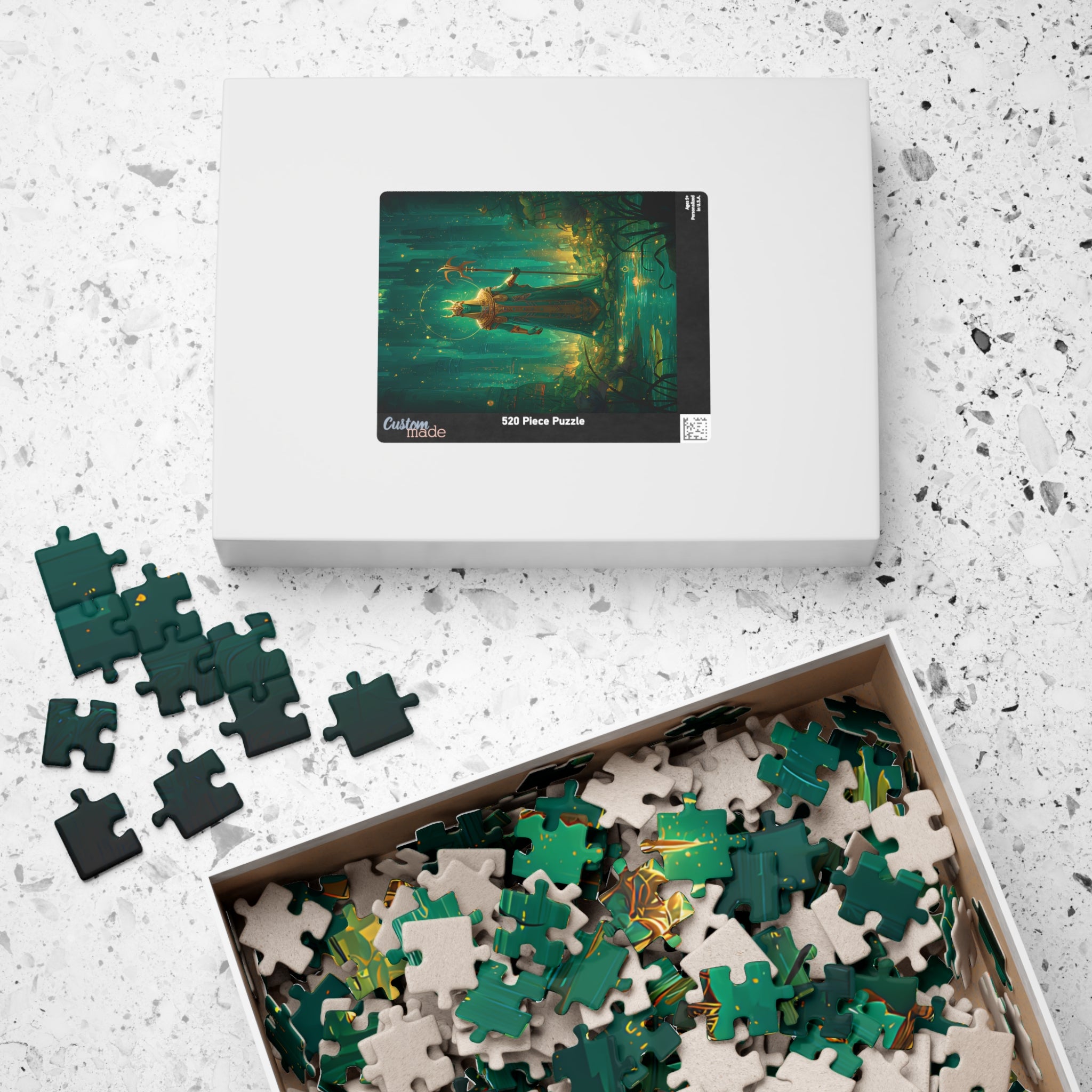 Osiris jigsaw puzzle — design detail