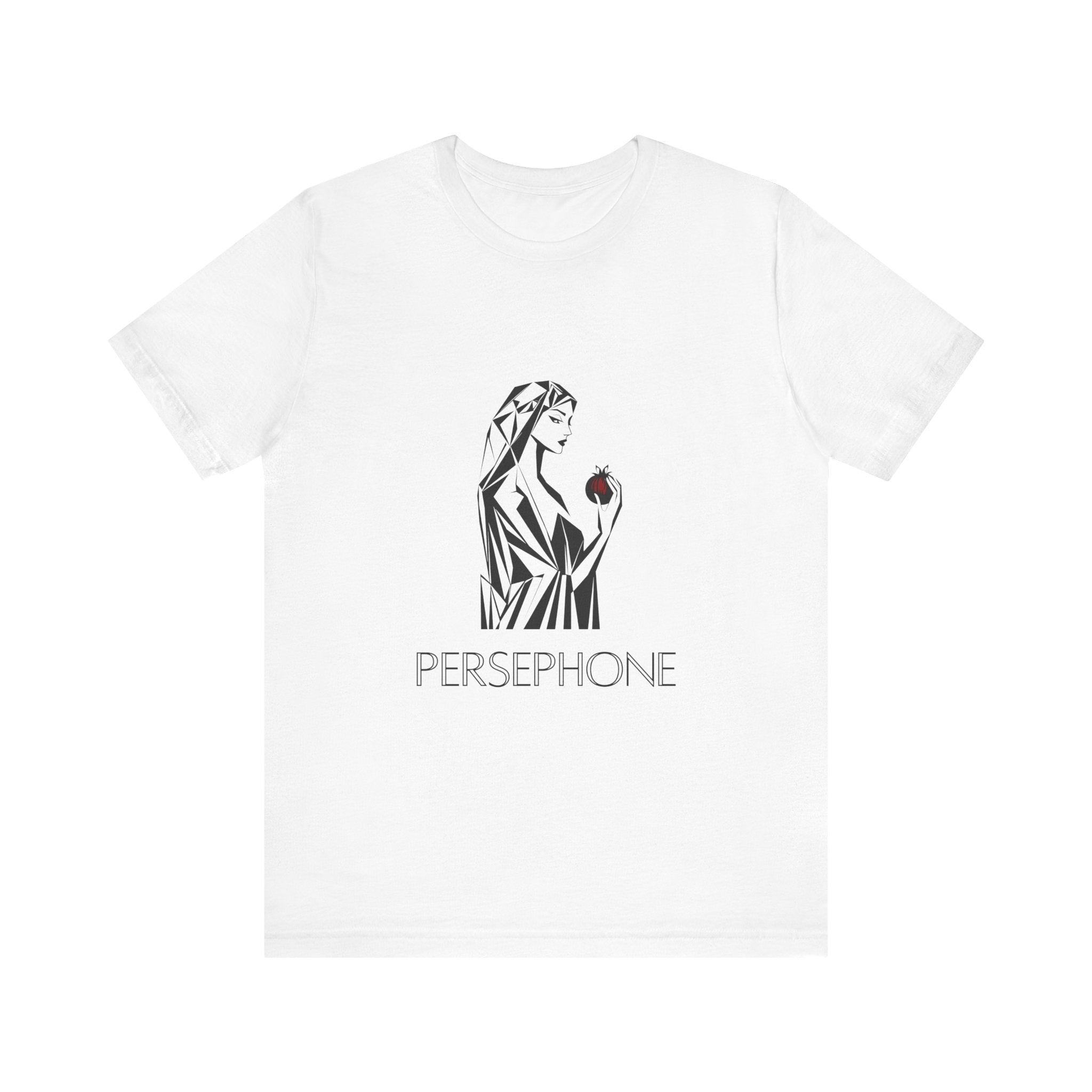 Persephone Greek Mythology design printed on a t-shirt