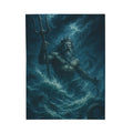 Poseidon plush blanket — shown from another angle