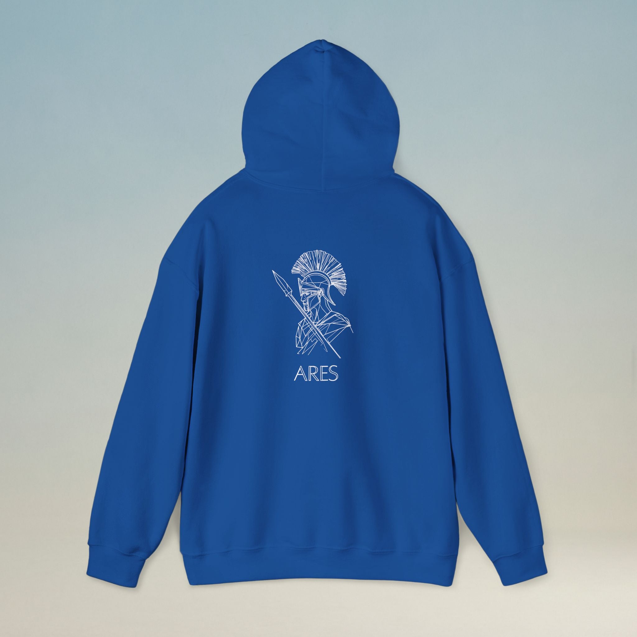 Ares hoodie — design detail