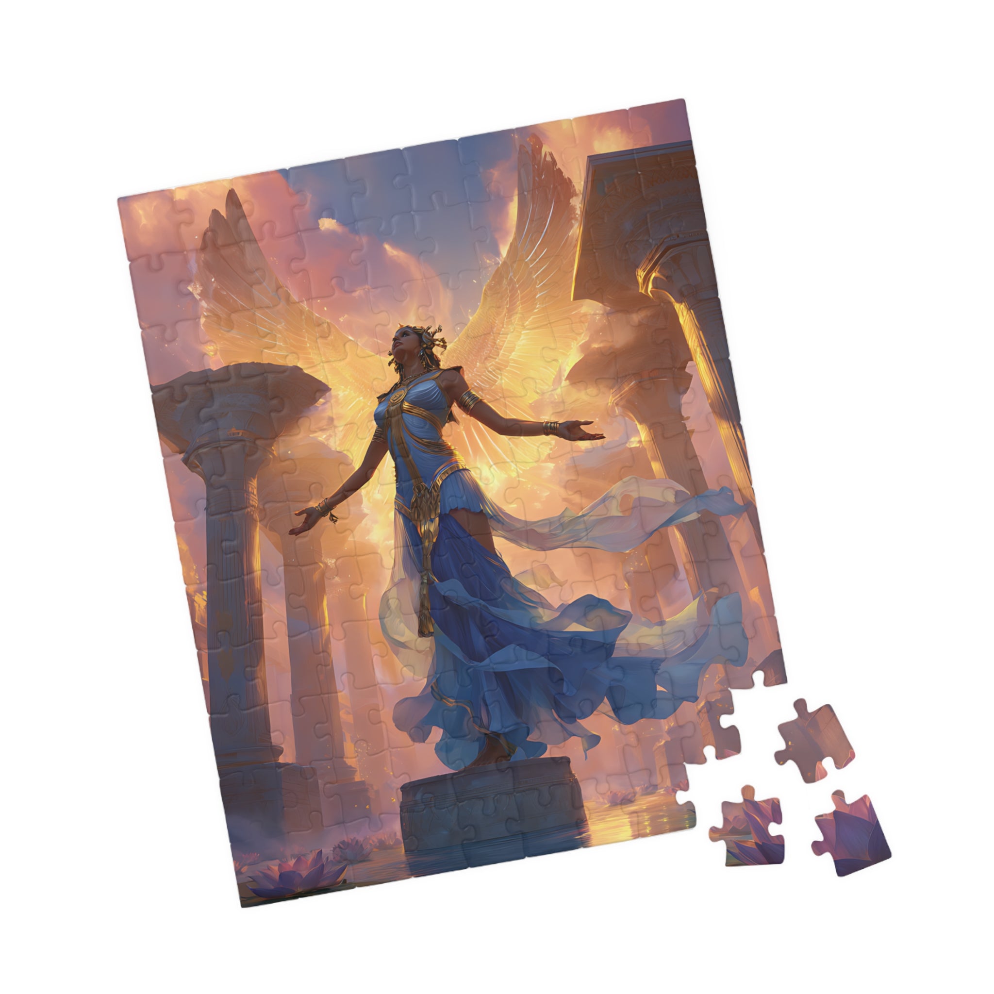 Isis jigsaw puzzle — shown from another angle