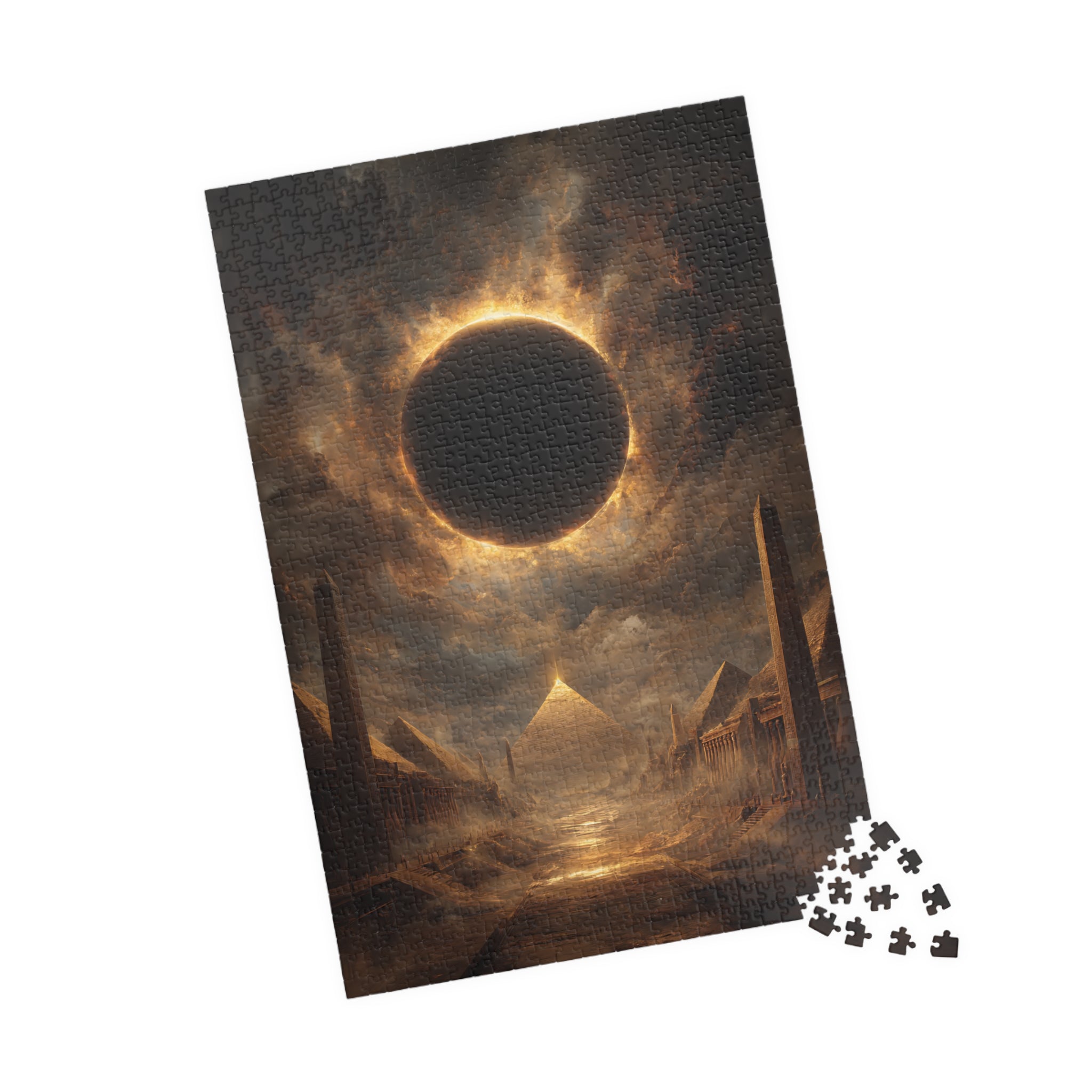Ra jigsaw puzzle — close-up of the printed artwork