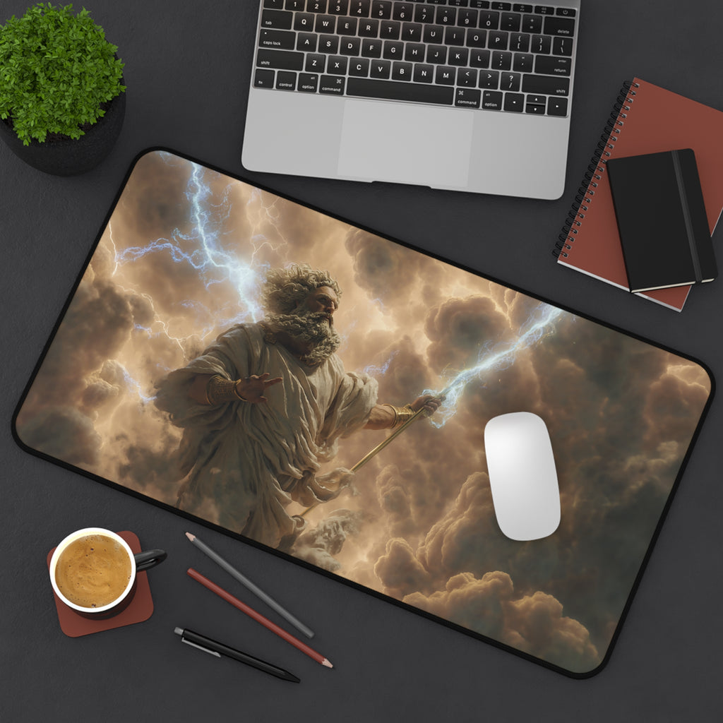 Zeus desk mat — full product view