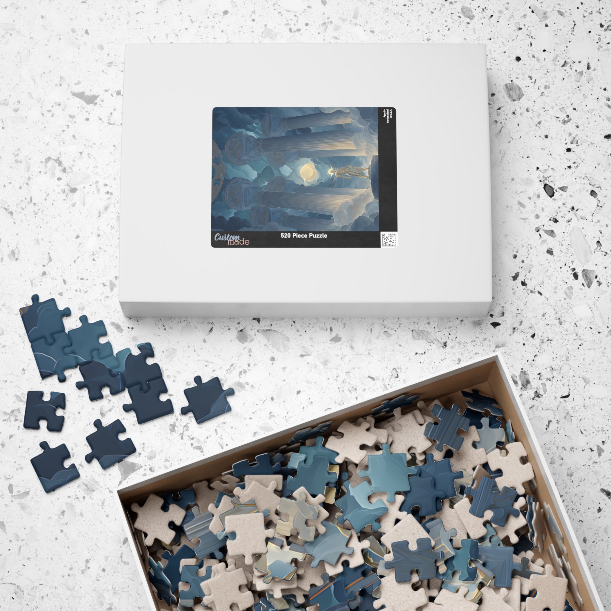 Thoth jigsaw puzzle — close-up of the printed artwork