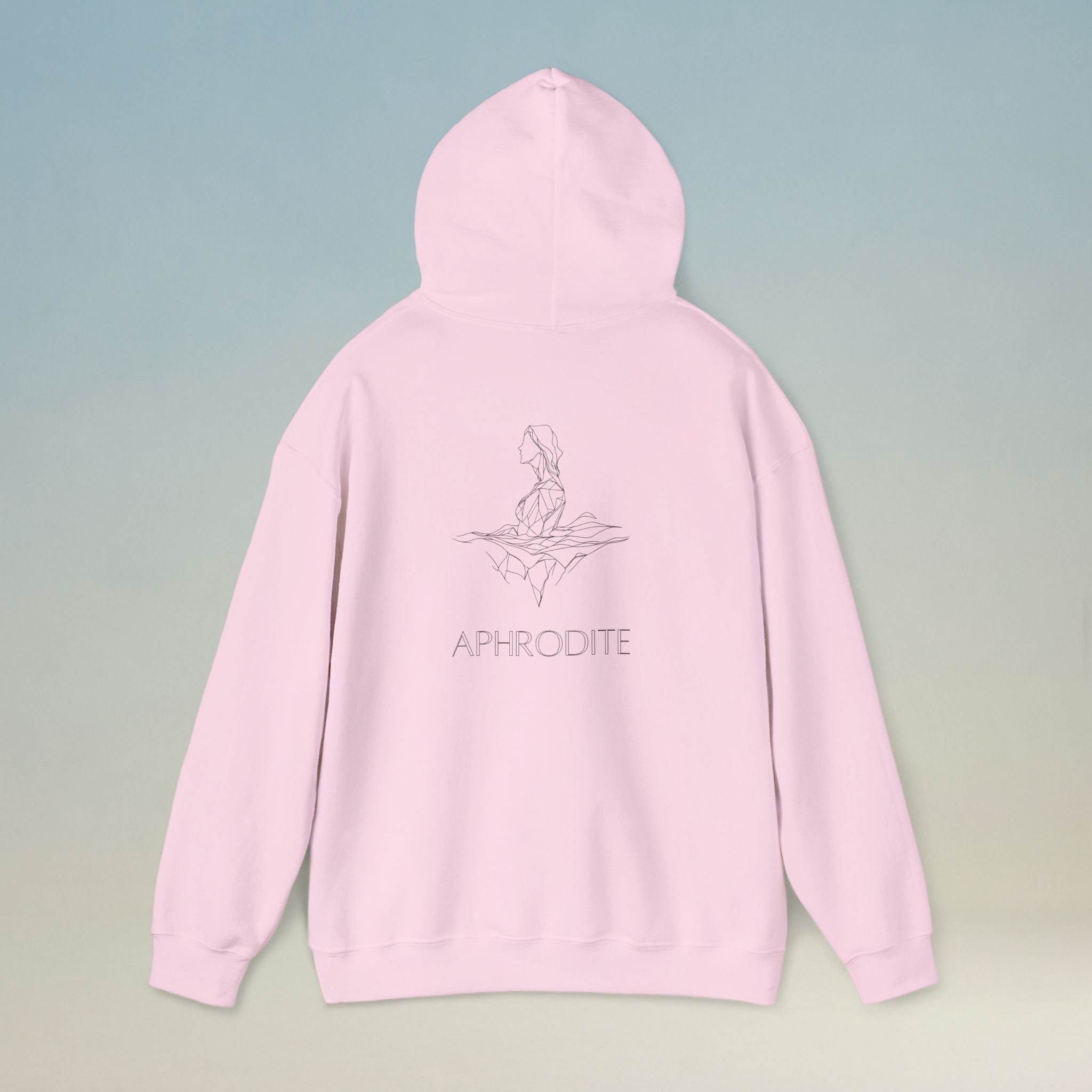Aphrodite hoodie — lifestyle view