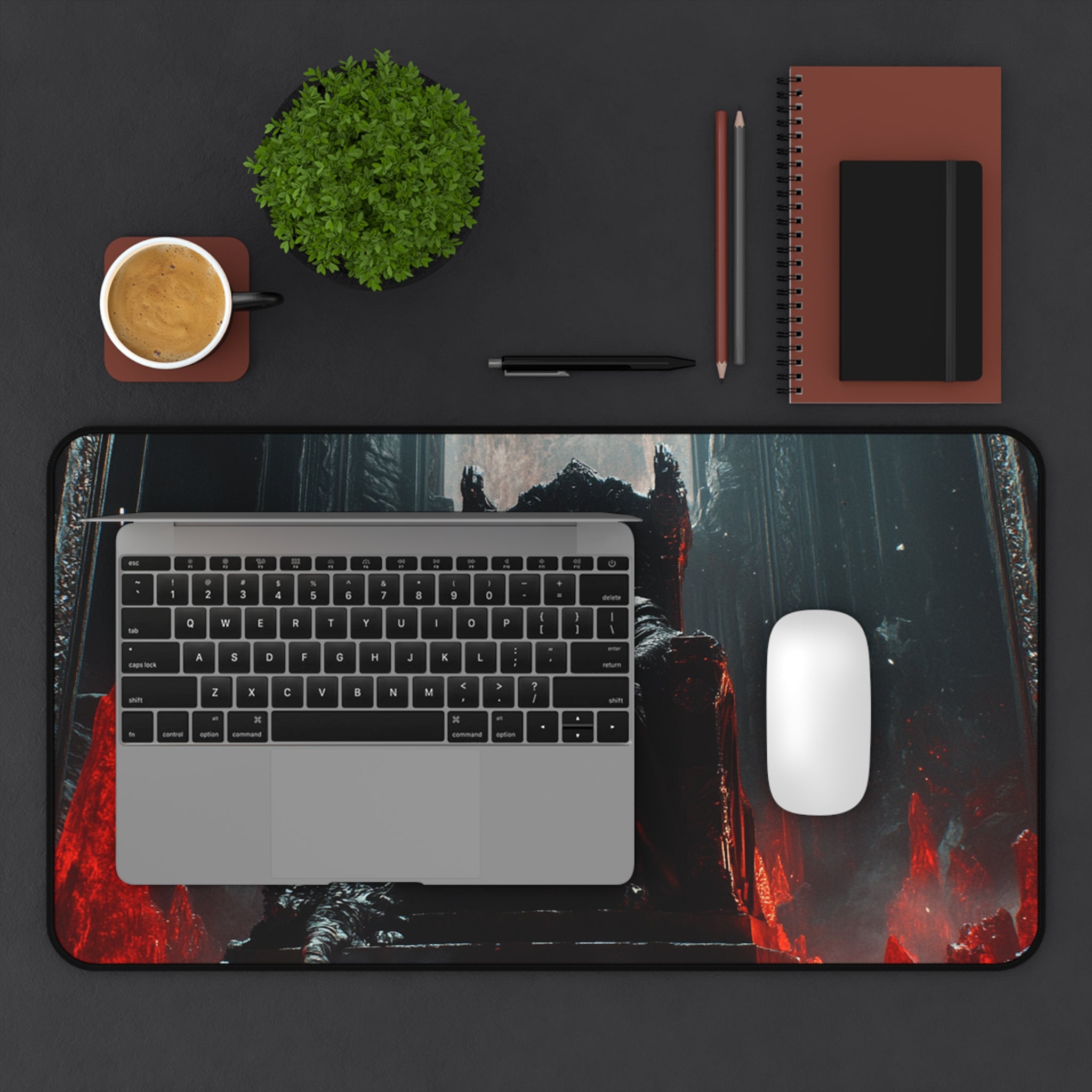 Hades desk mat — full product view