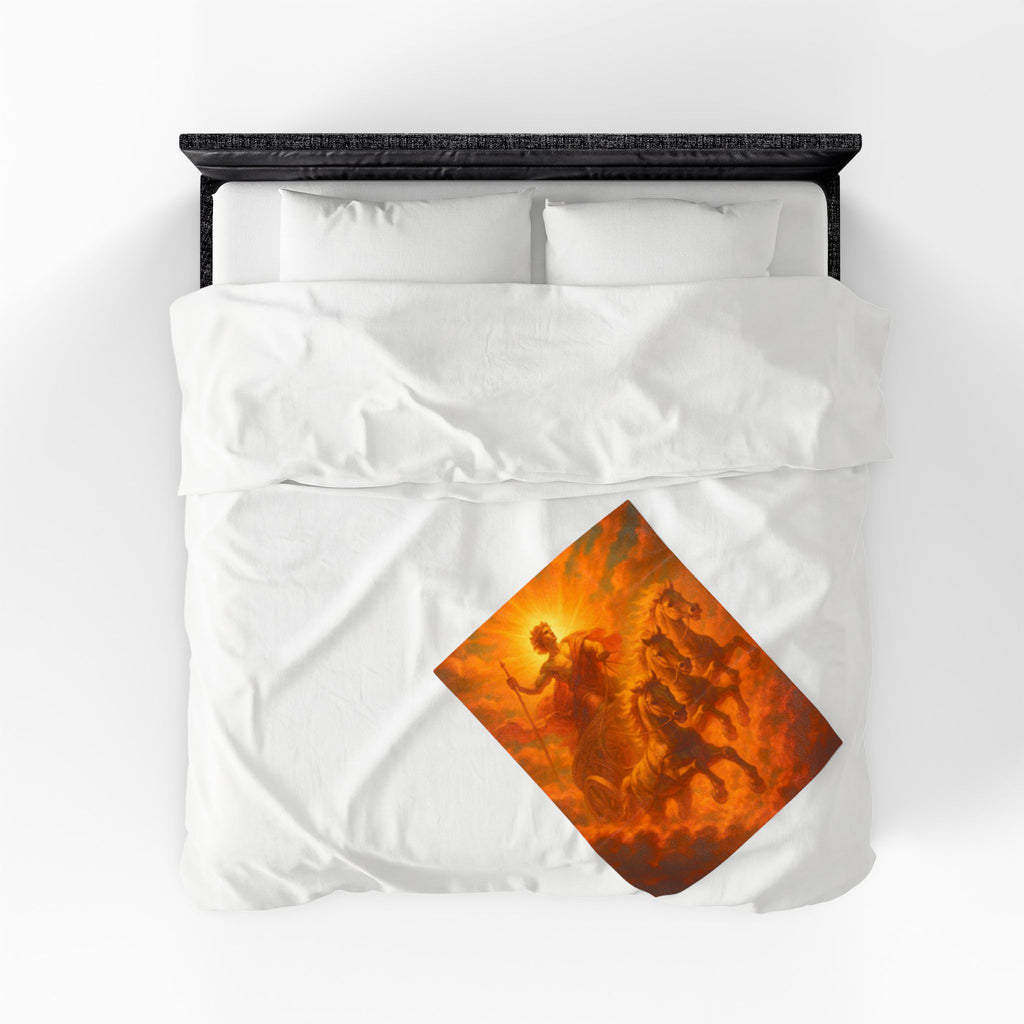 Helios plush blanket — full product view