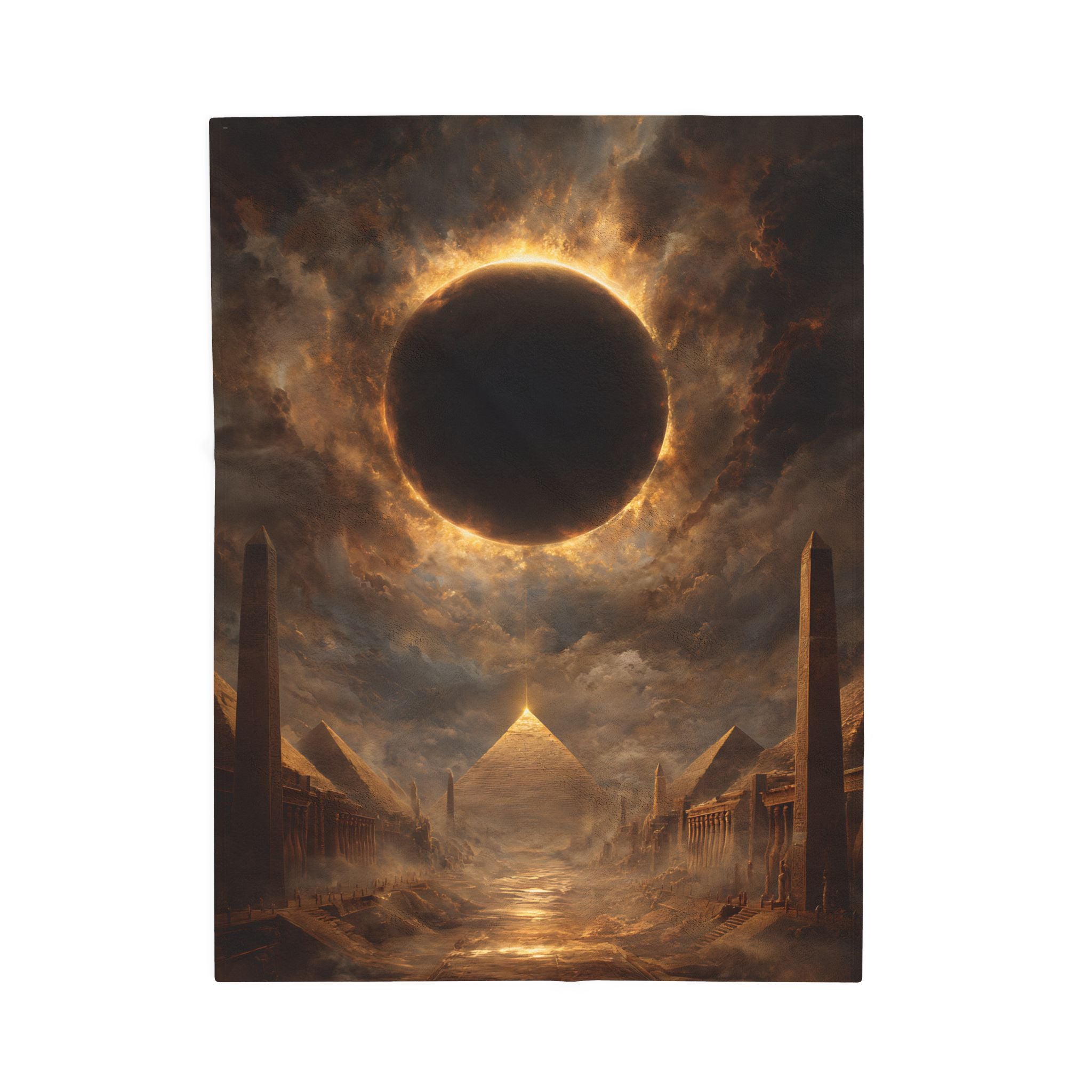 Ra plush blanket — shown from another angle