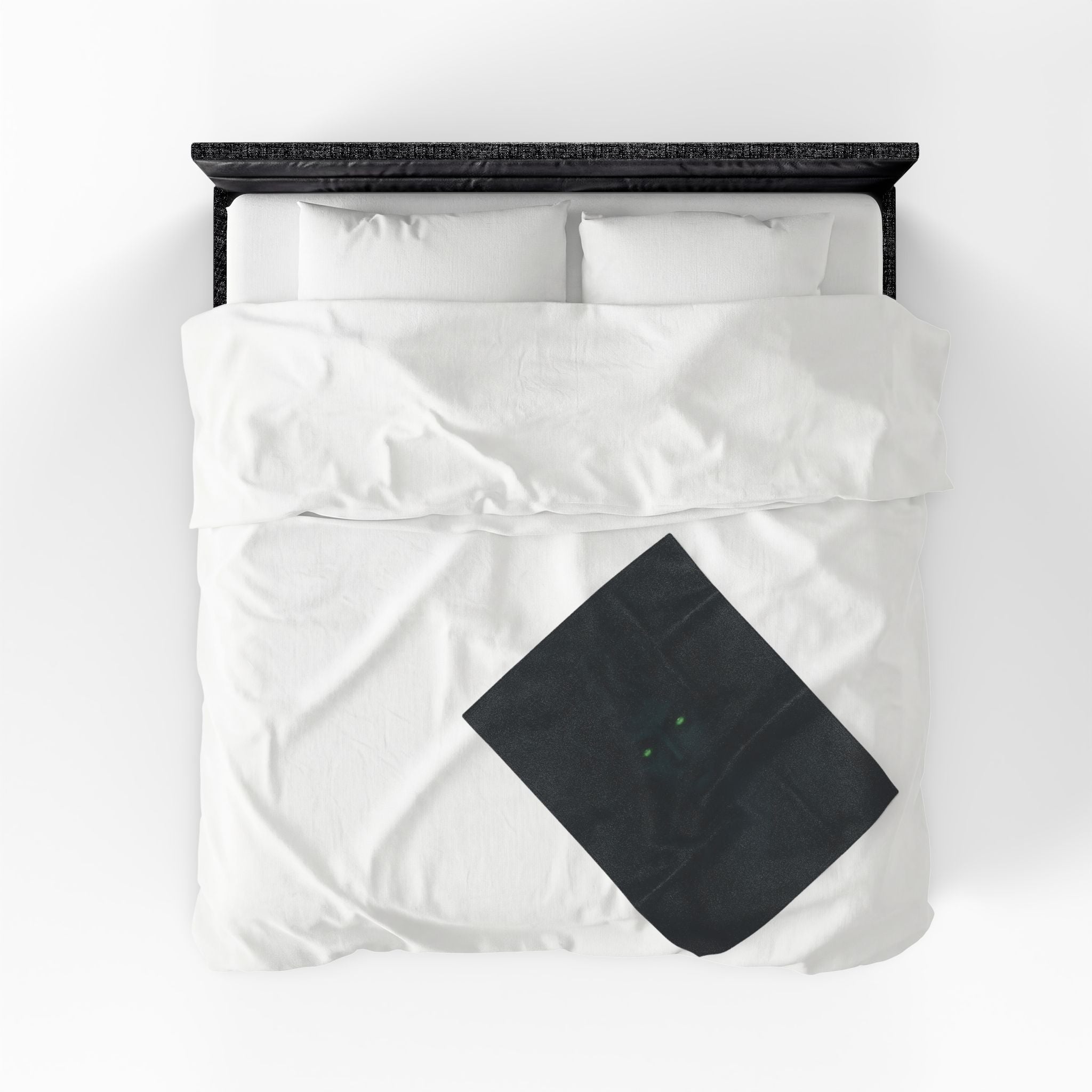 Medusa plush blanket — full product view