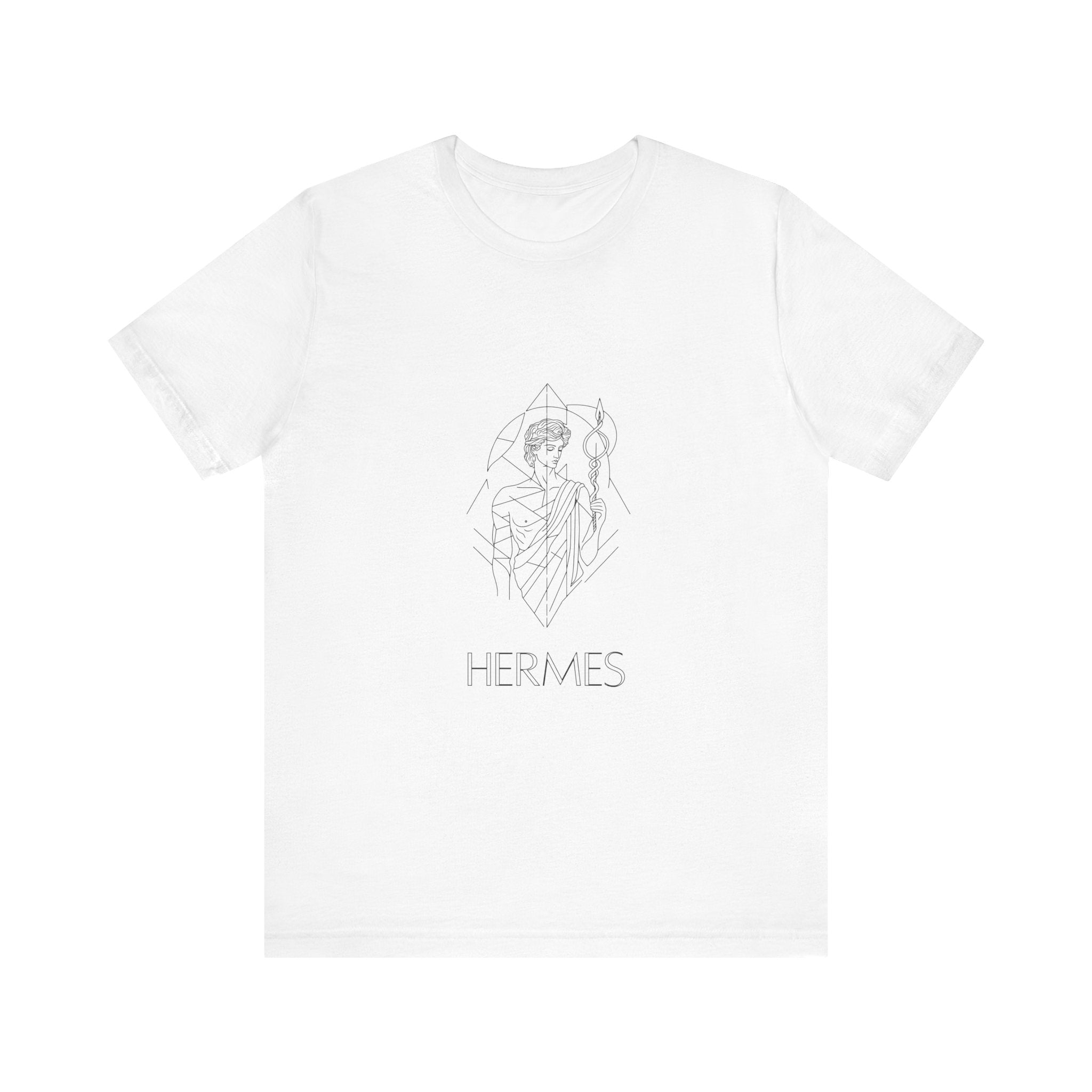Hermes Greek Mythology design printed on a t-shirt