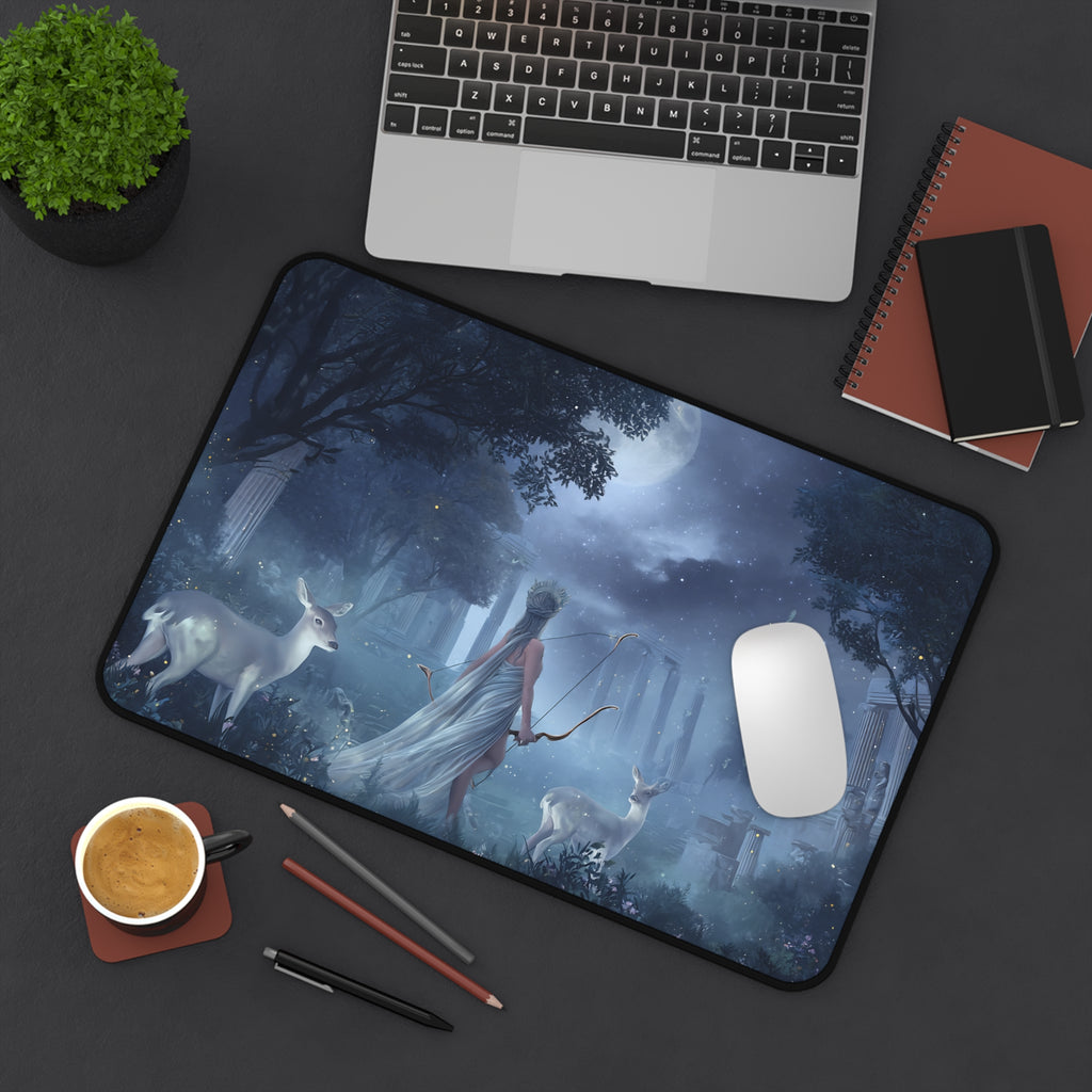Artemis desk mat — design detail