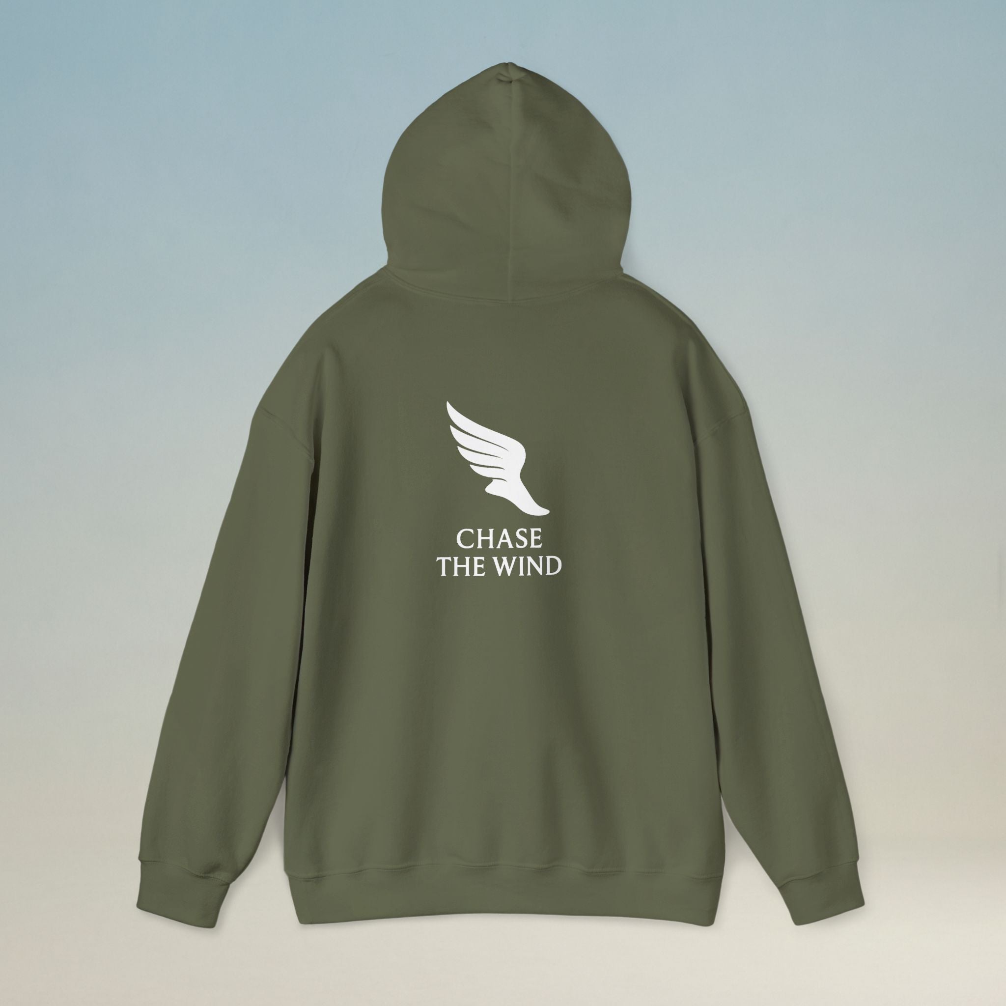 Hermes hoodie — close-up of the printed artwork