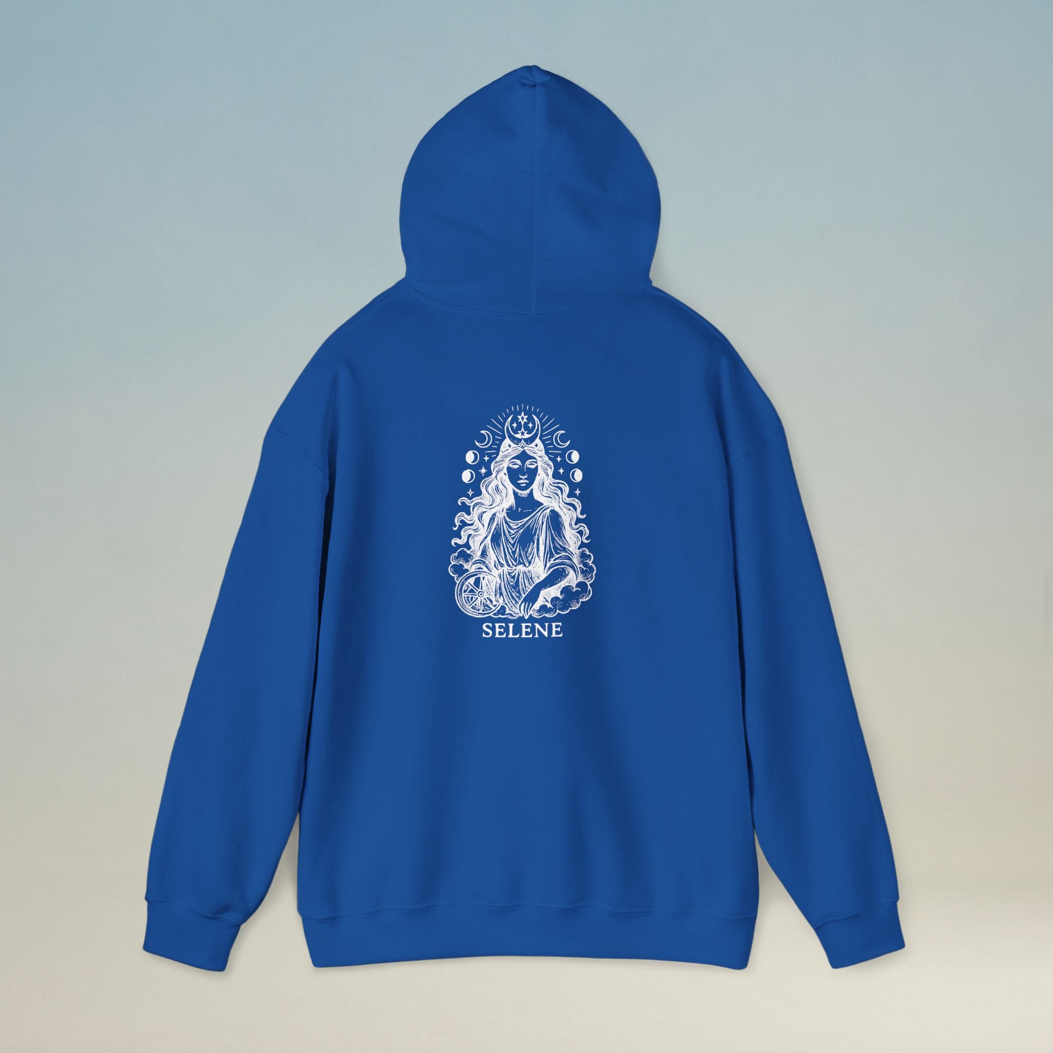 Selene hoodie — design detail