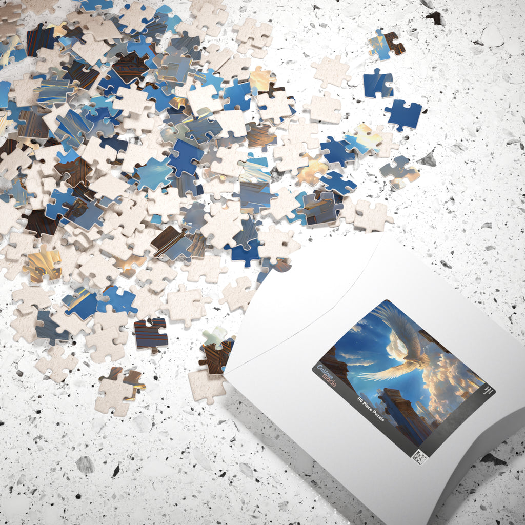 Horus jigsaw puzzle — shown from another angle
